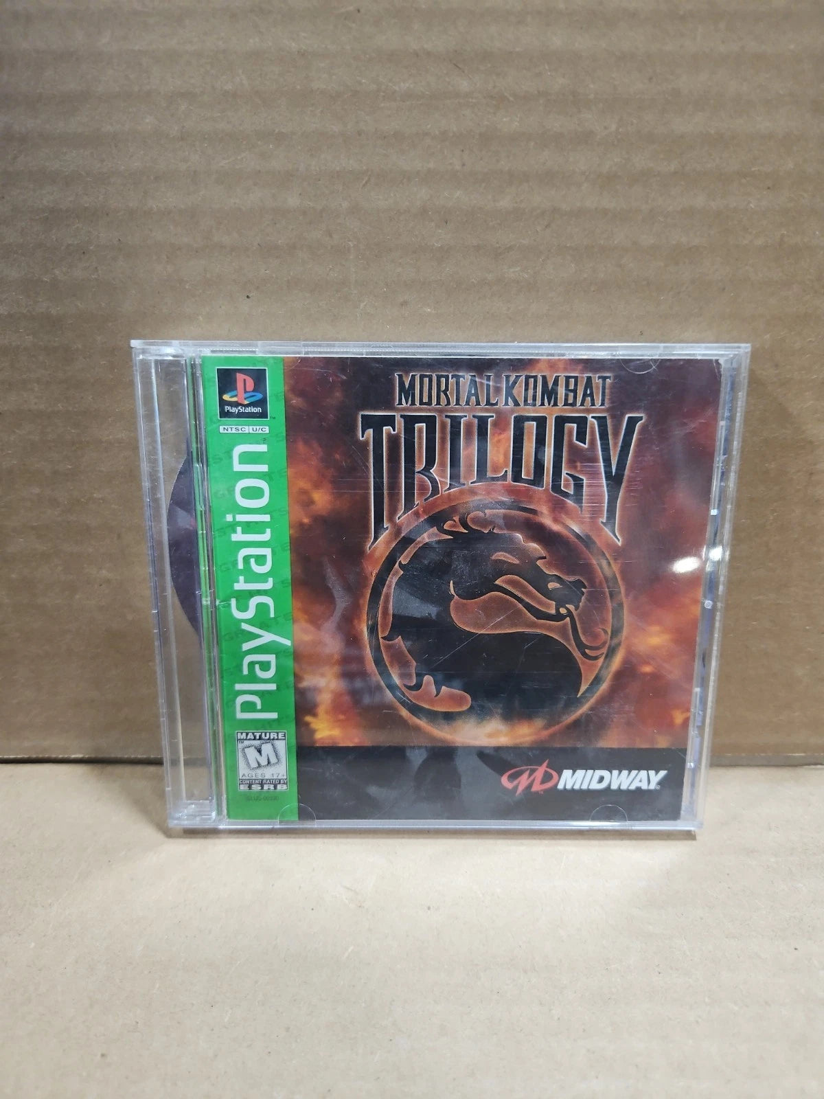 Midway Mortal Kombat Trilogy Greatest Hits Fighting Game for PlayStation 1