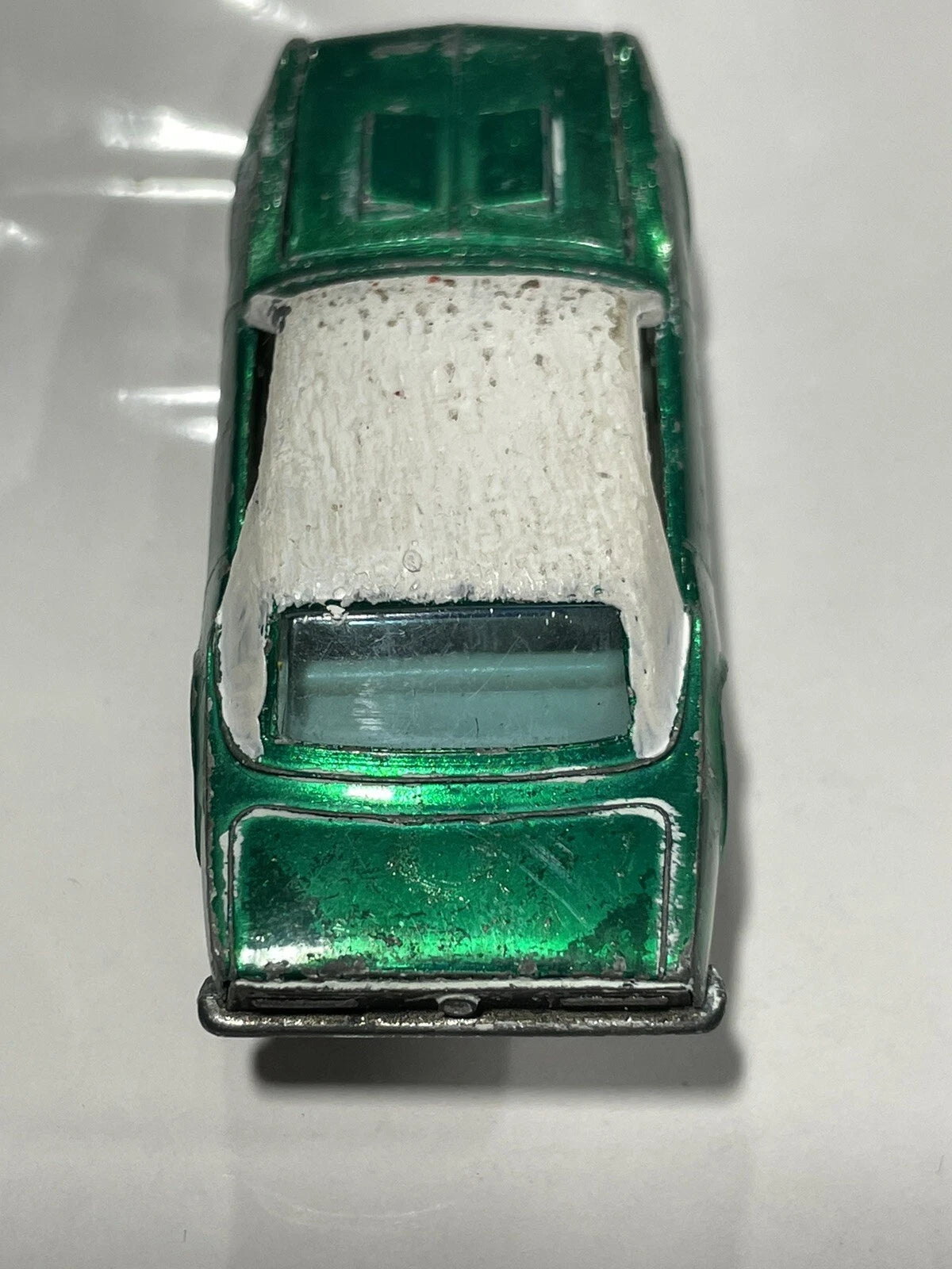 1967 Hot Wheels redline CUSTOM CAMARO green diecast