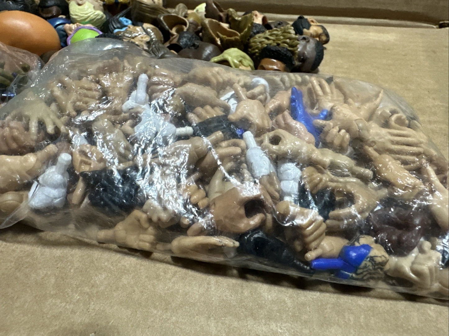 Misc Marvel Hero Villain Head And Hands Lot NECA DC