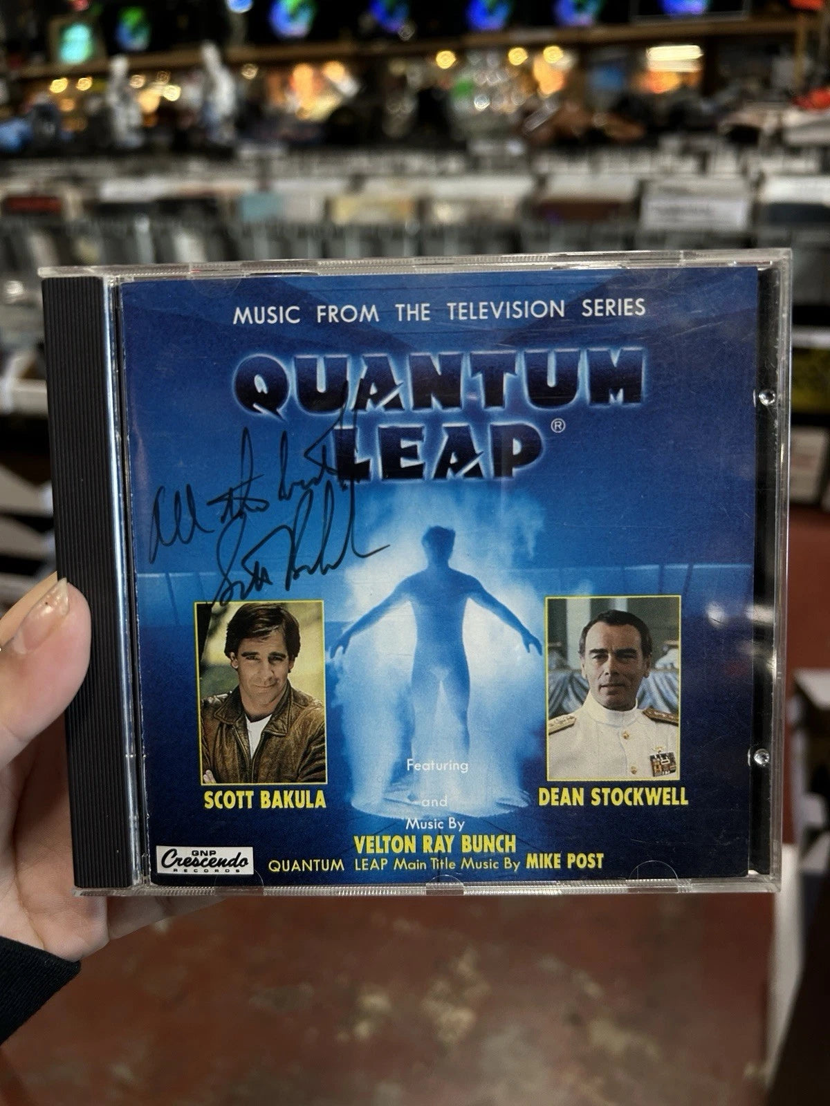 Quantum Leap: Music From The Television Series CD Soundtrack Signed