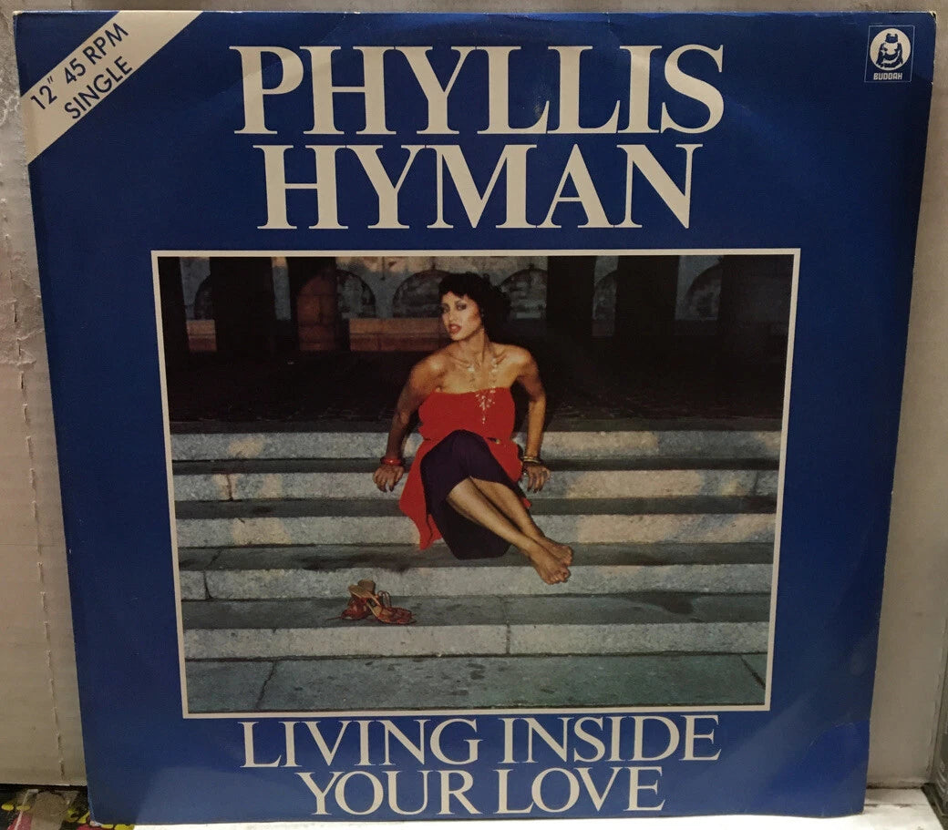 Phyllis Hyman Living Inside Your Love UK 12” Record BDSL487