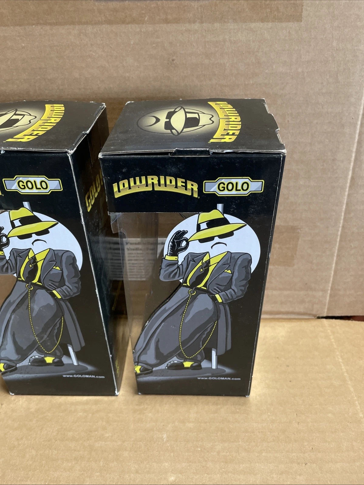 Lowrider Golo Man Homies Yellow / Gold and Blue Bundle