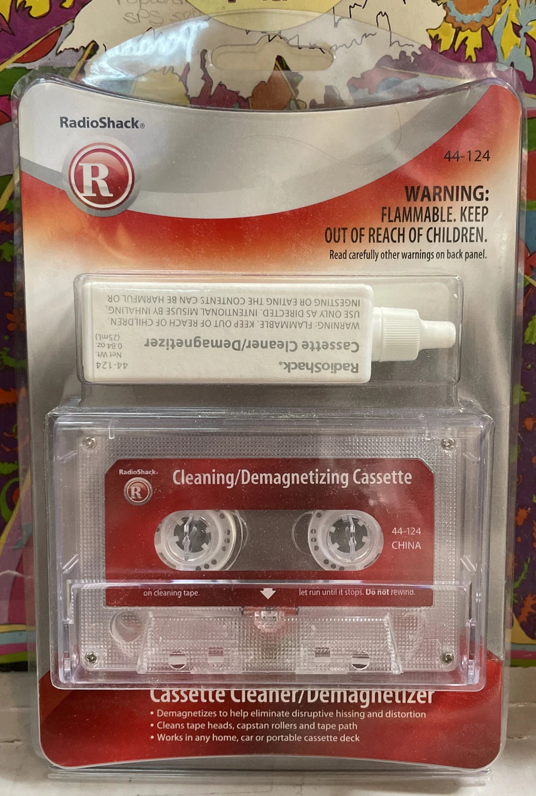 RadioShack Sealed Cassette Cleaner/Demagnetizer