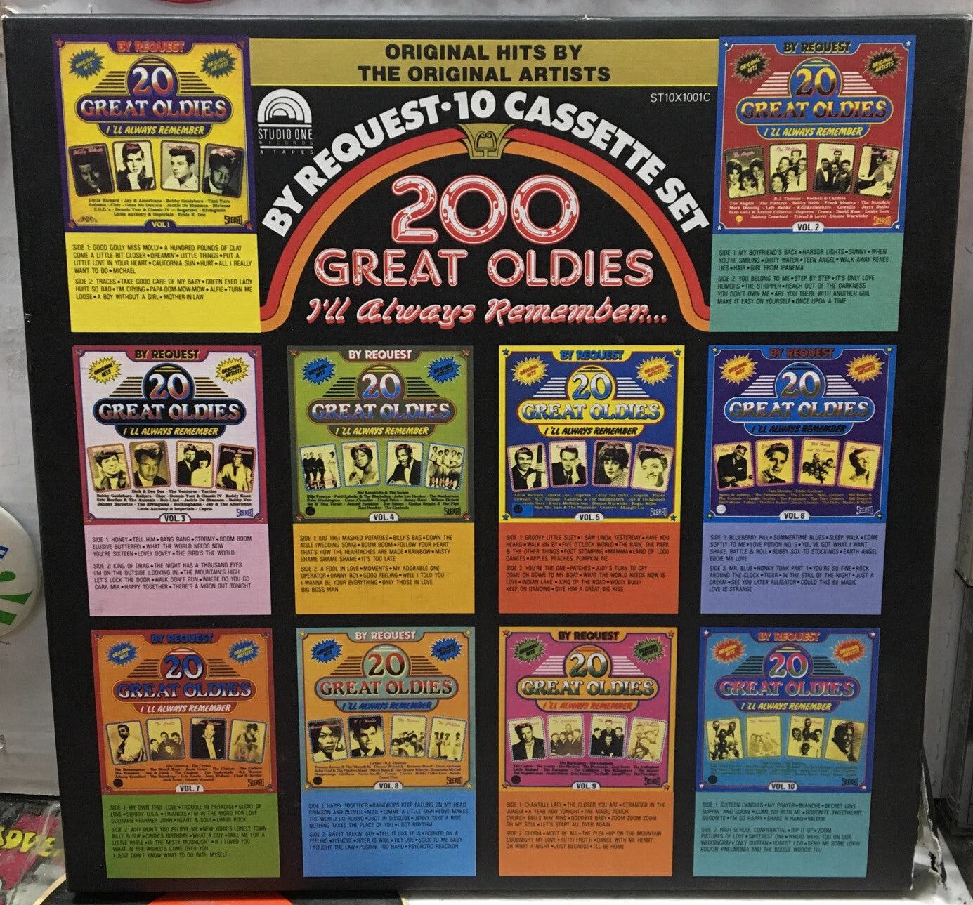 200 Great Oldies I’ll Always Remember Holland Import Cassette Set