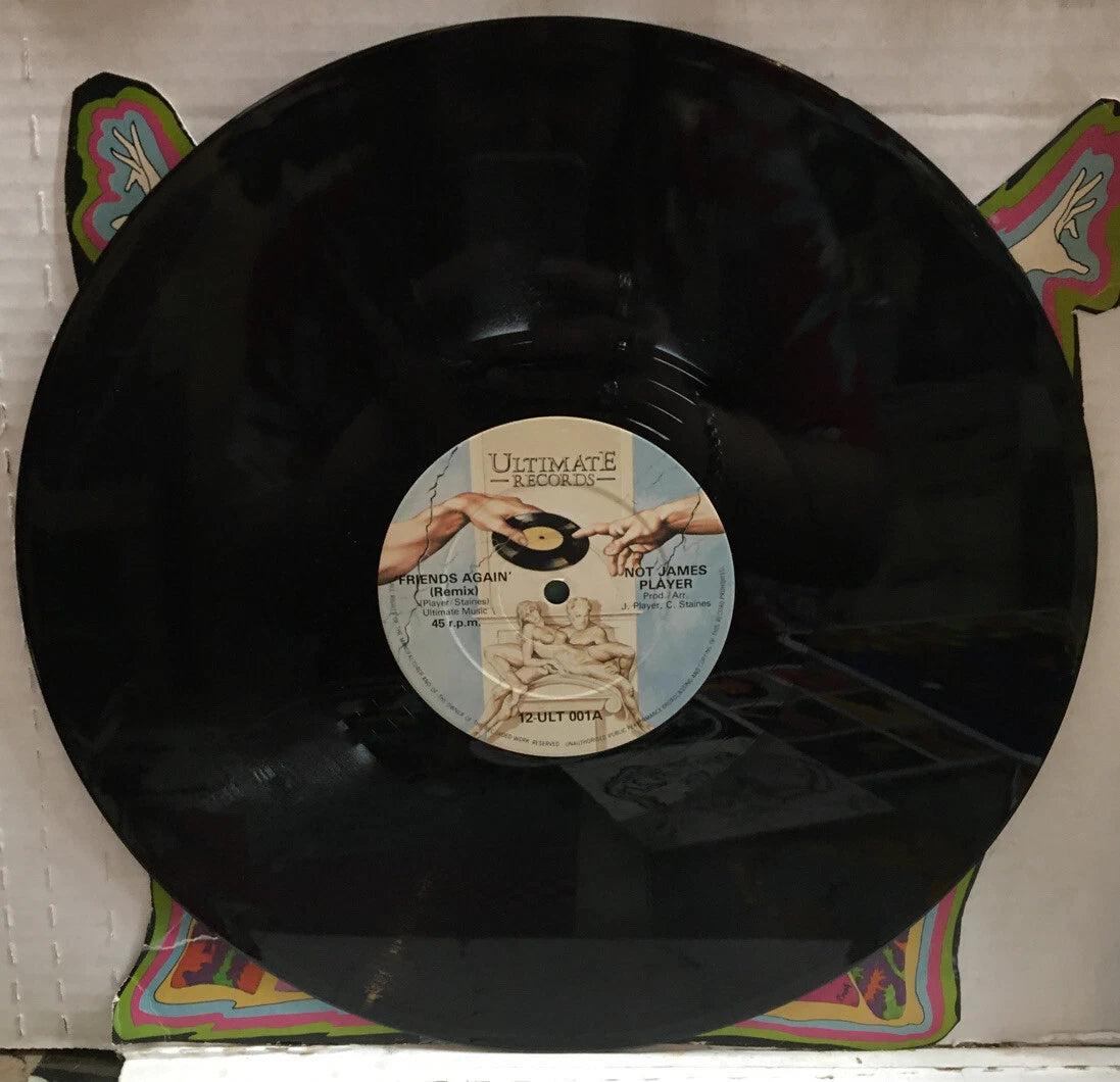 Not James Player Friends Again (Remix) 12” UK Import Record 12-ULT001