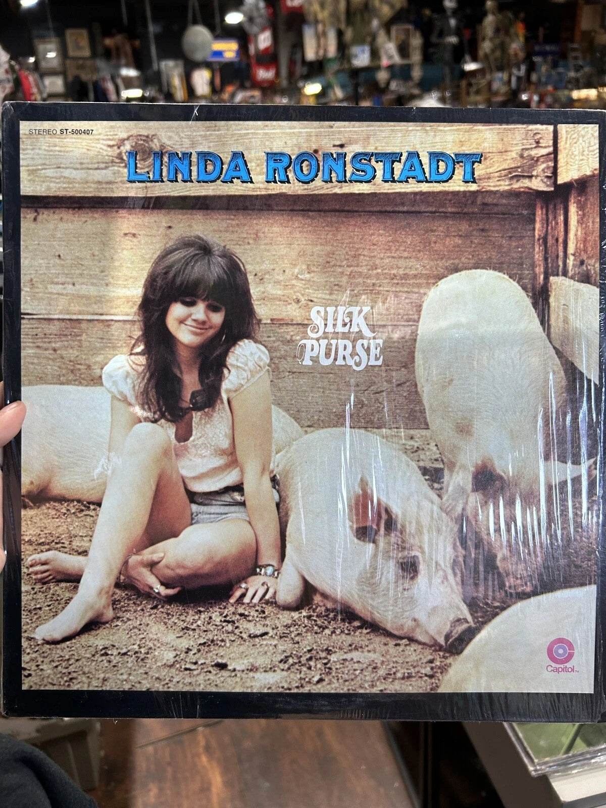 Linda Ronstadt Silk Purse Lp / Last Of Us / ST-500407 NMint shrink wrap