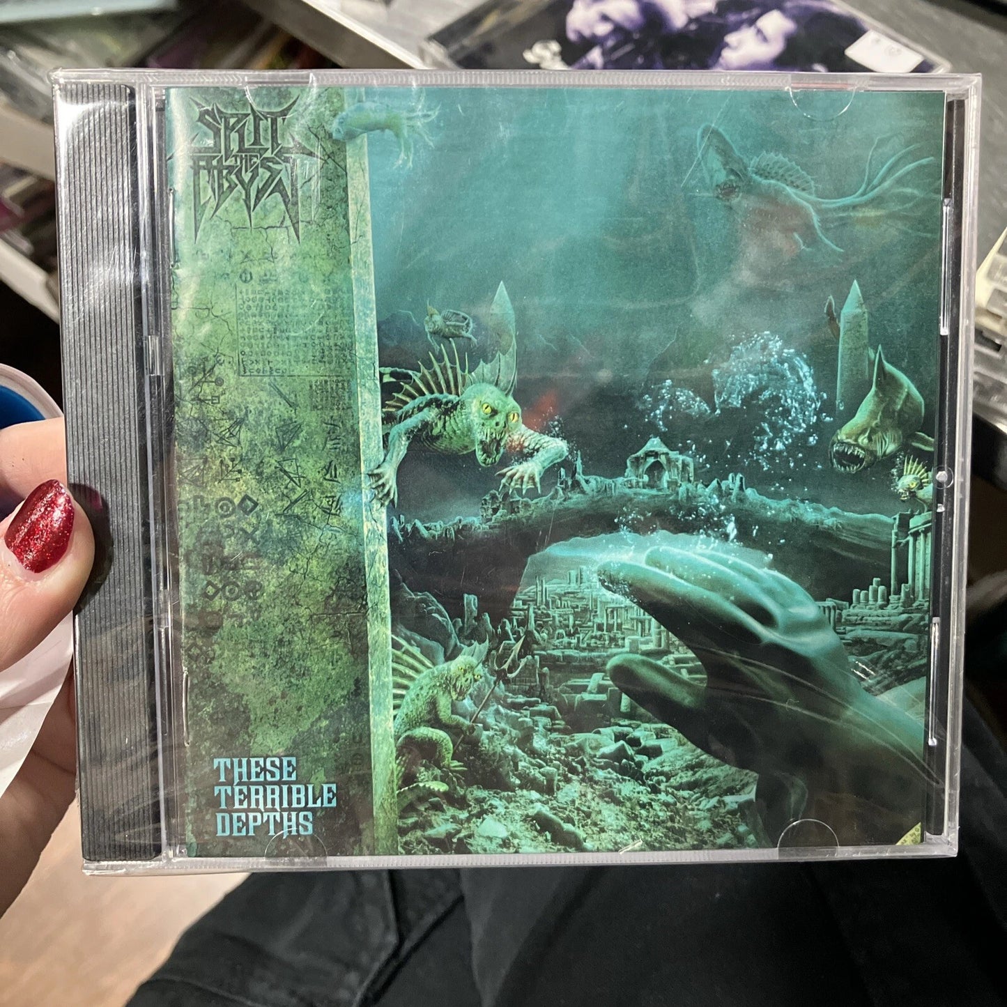 Split the Abyss - These Terrible Depths - SEALED CD