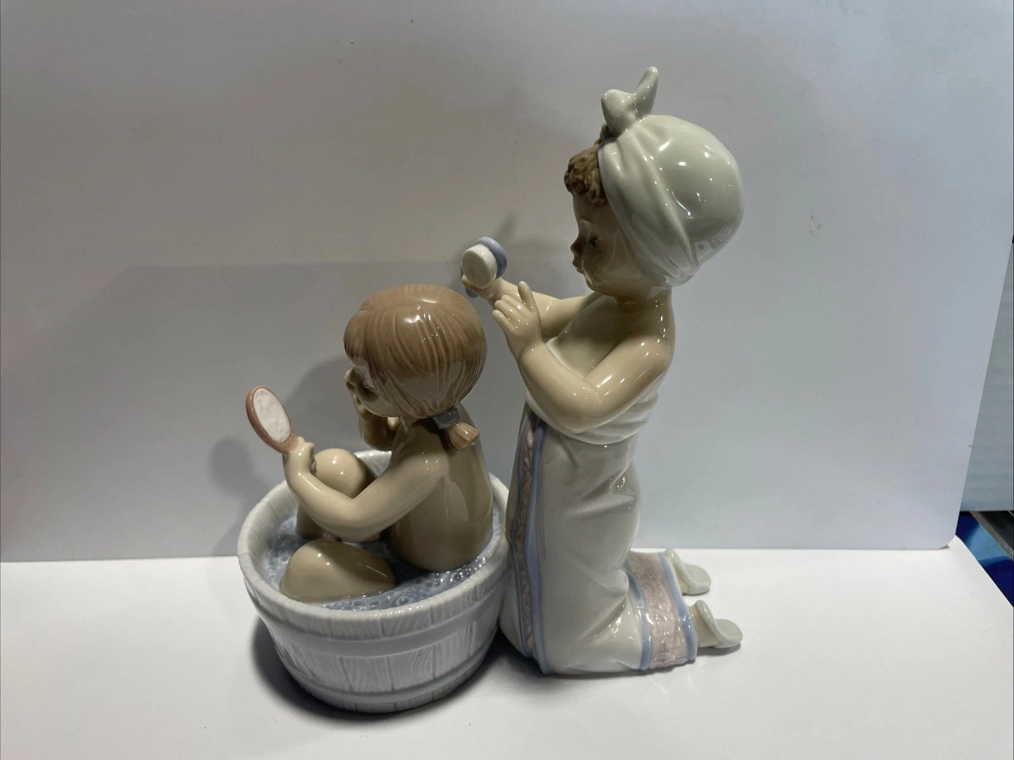 LLADRO BATHING BEAUTIES #6457 RETIRED Rare Vintage