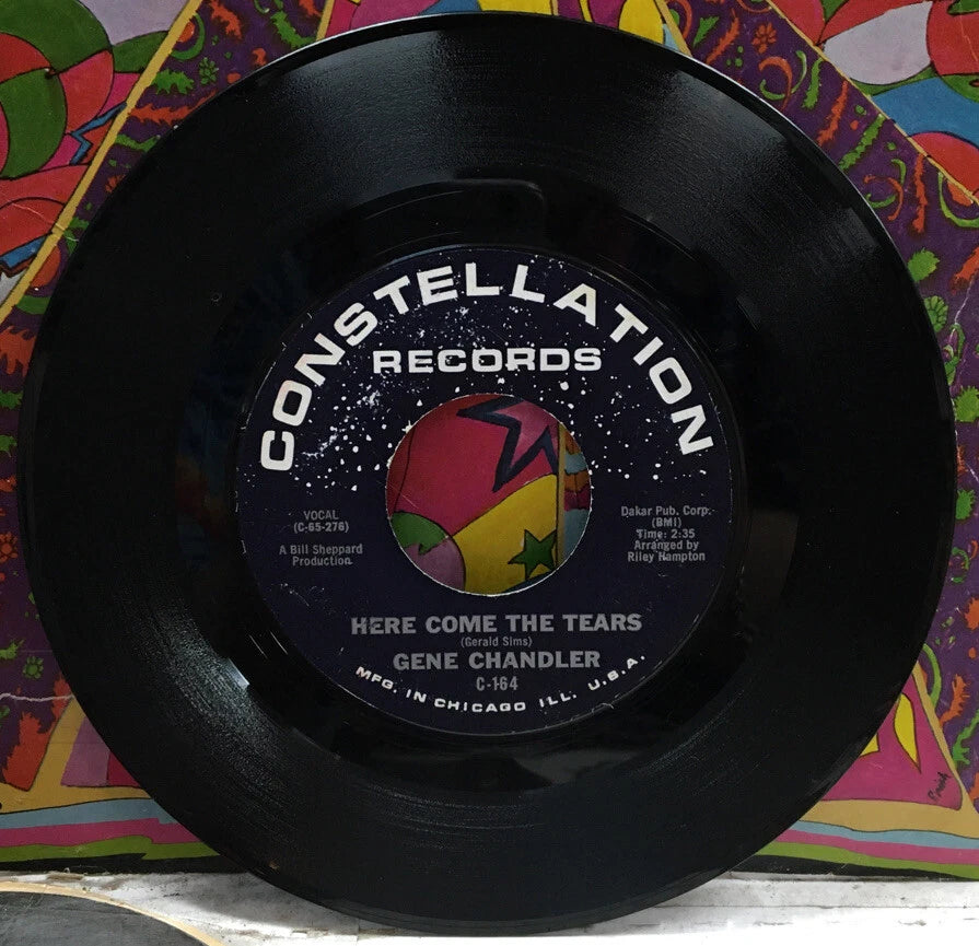 Gene Chandler Here Comes The Tears 7” Single C-164