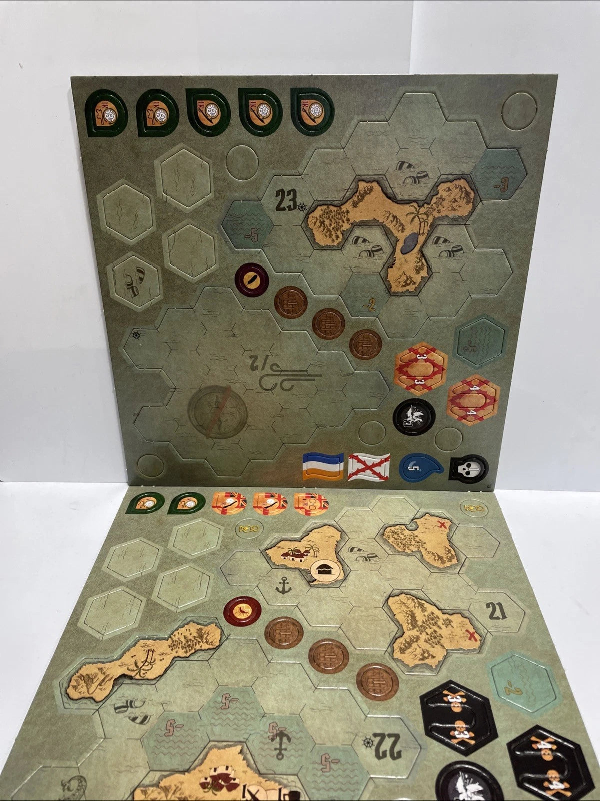 Captains Log Board Adventure Game Colonial Sailing Explore Pirates Rare Vintage