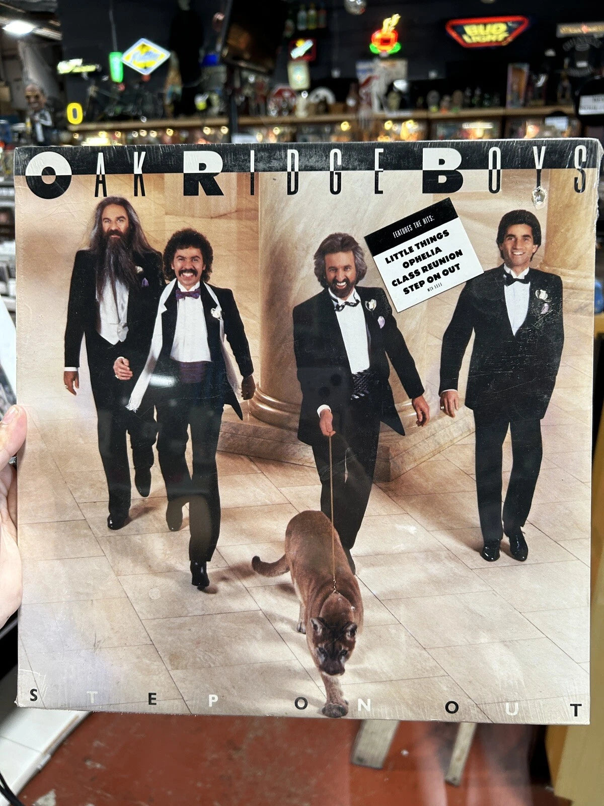 The Oak Ridge Boys - Step On Out - Sealed New - hype promo hole