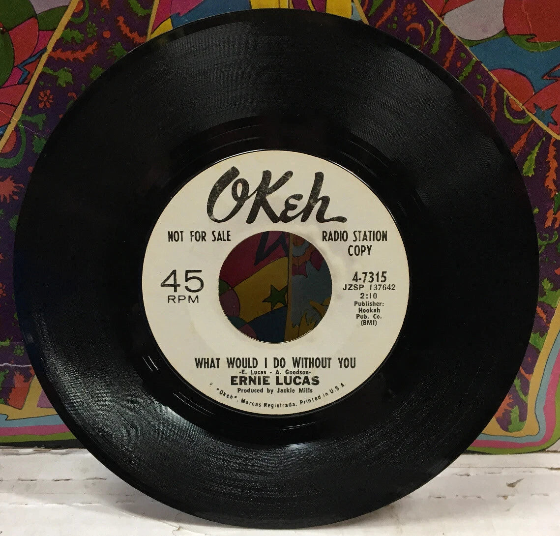 Ernie Lucas Love Thief Promo 7” Single 4-7315
