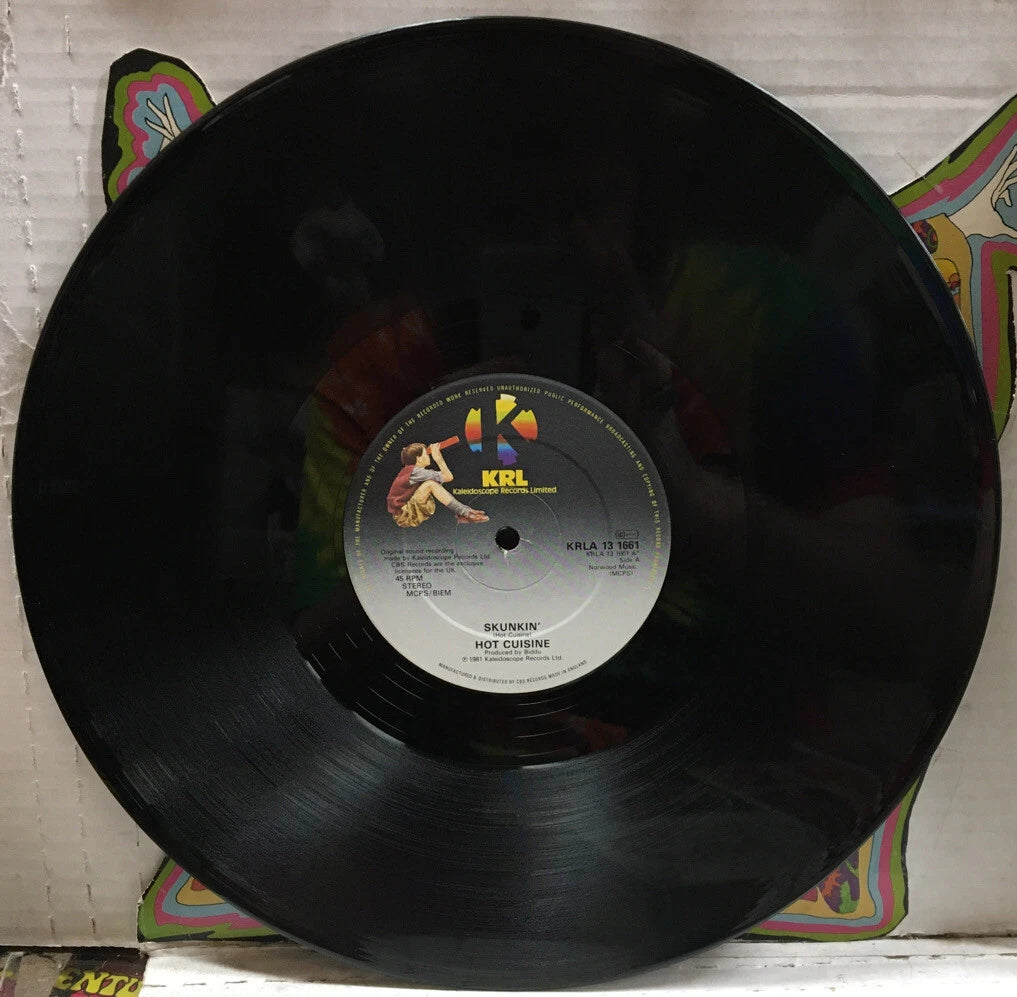 Hot Cuisine Skunkin’ UK 12” Record Single KRLA131661