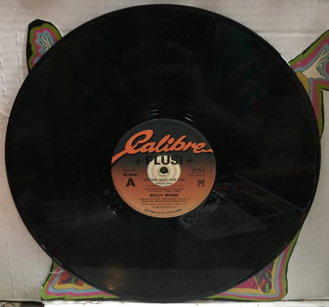 Kelly Marie Loving Just For Fun 12” UK Import Record PLUSL4
