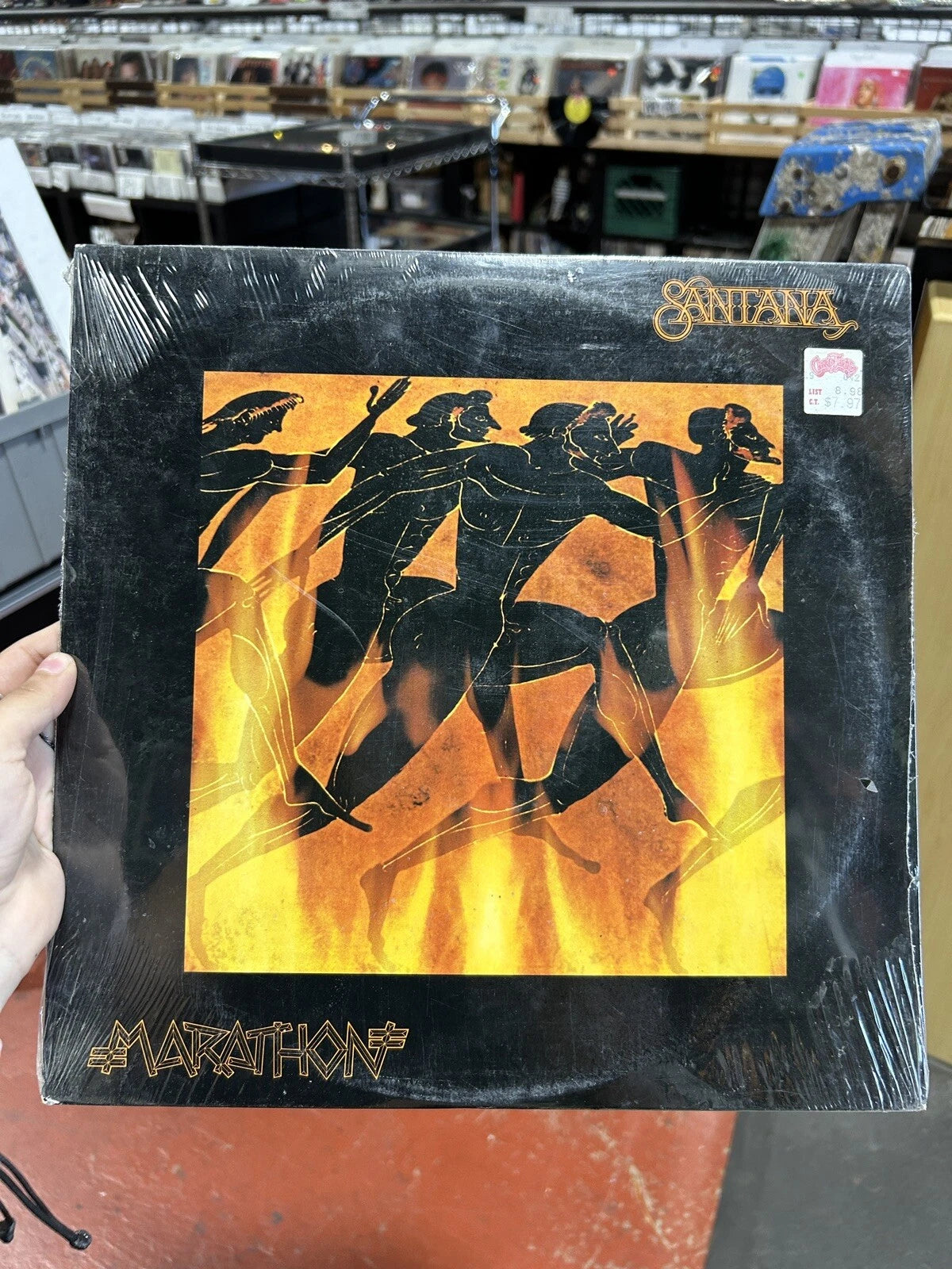SANTANA: Marathon Vinyl LP 1979 Original 1st Press 1979 FC 36154 new sealed