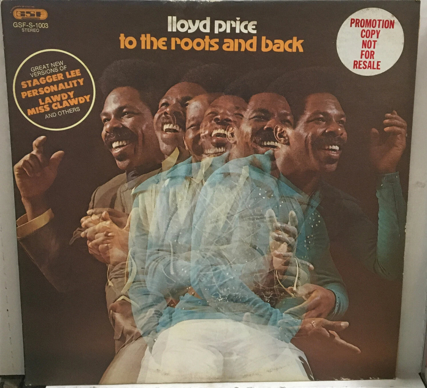 Llyod Price To The Roots And Back Promo Record GFS-S-1003