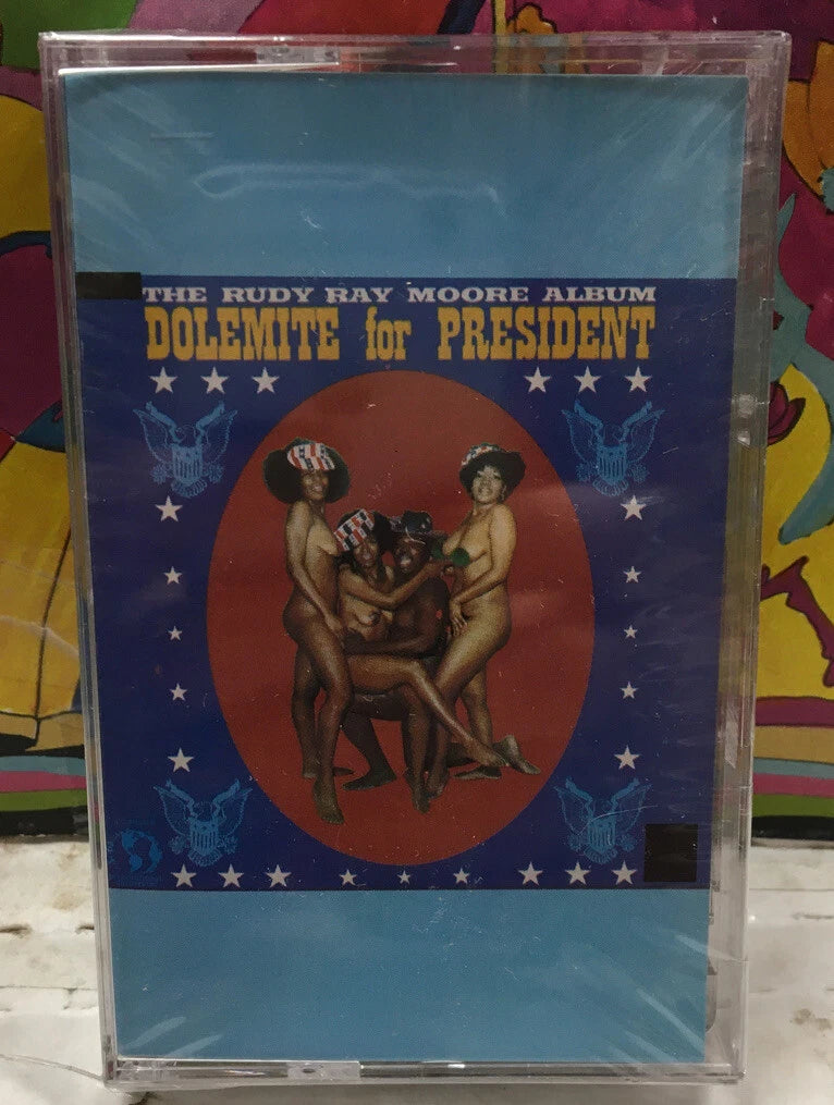 The Rudy Ray Moore Album - Dolemite For President Sealed Cassette