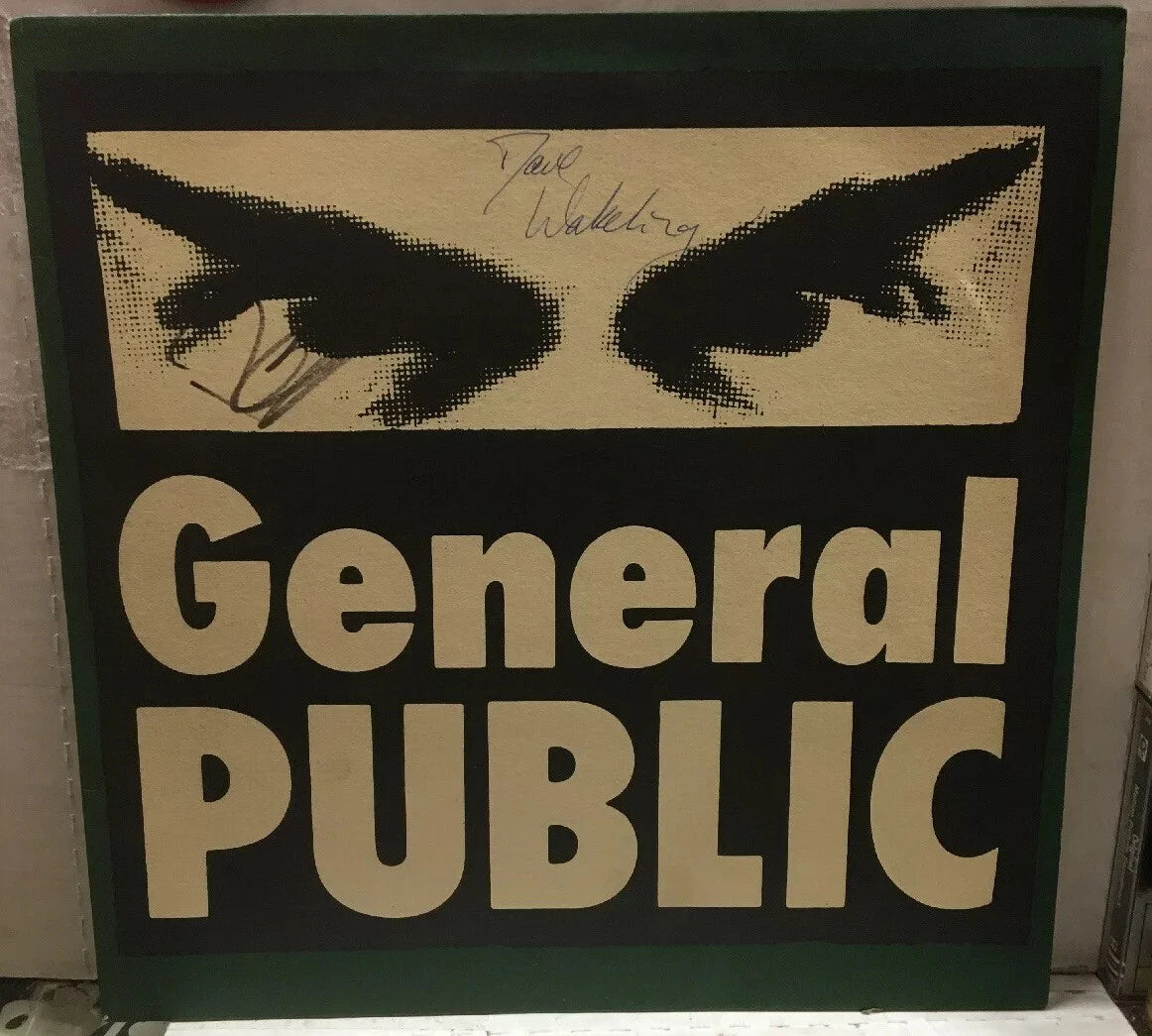 General Public Self Titled Autographed UK Import Record VS65912