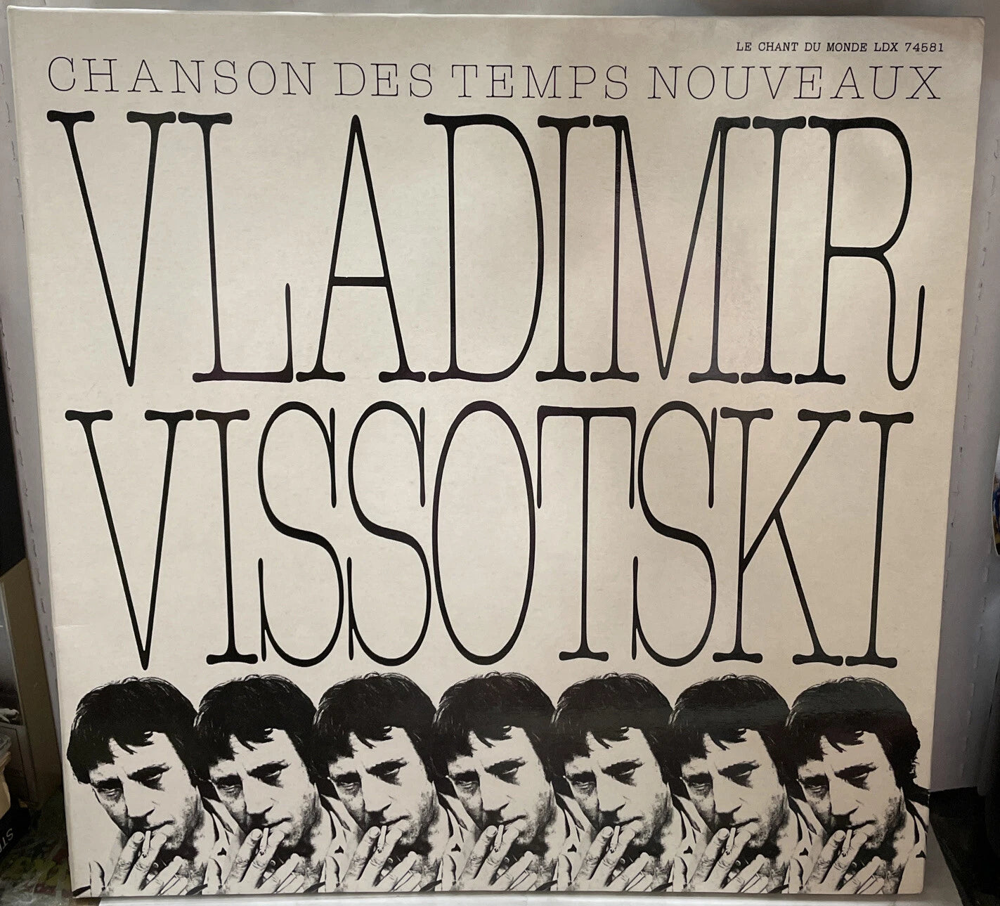 Vladimir Vissotski Chanson Ses Temps Nouveaux France Import Record LDX74581