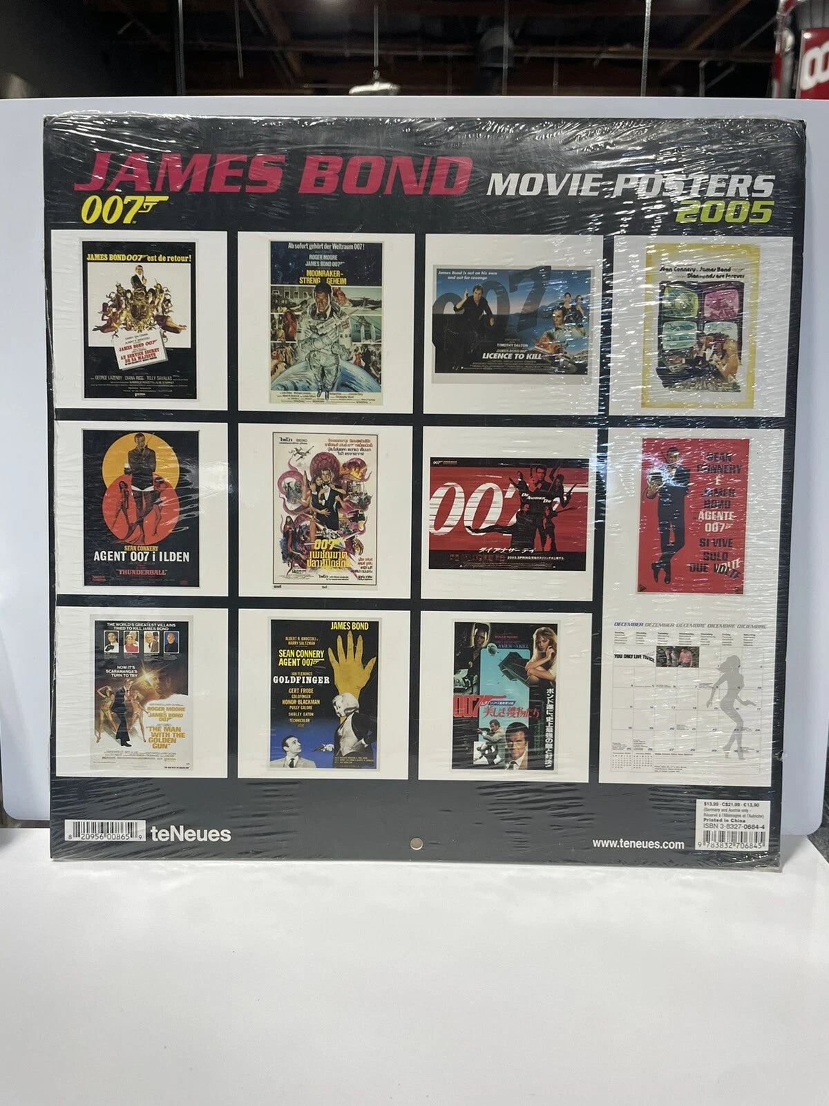 James Bond 007 Movie Posters 2005 SEALED