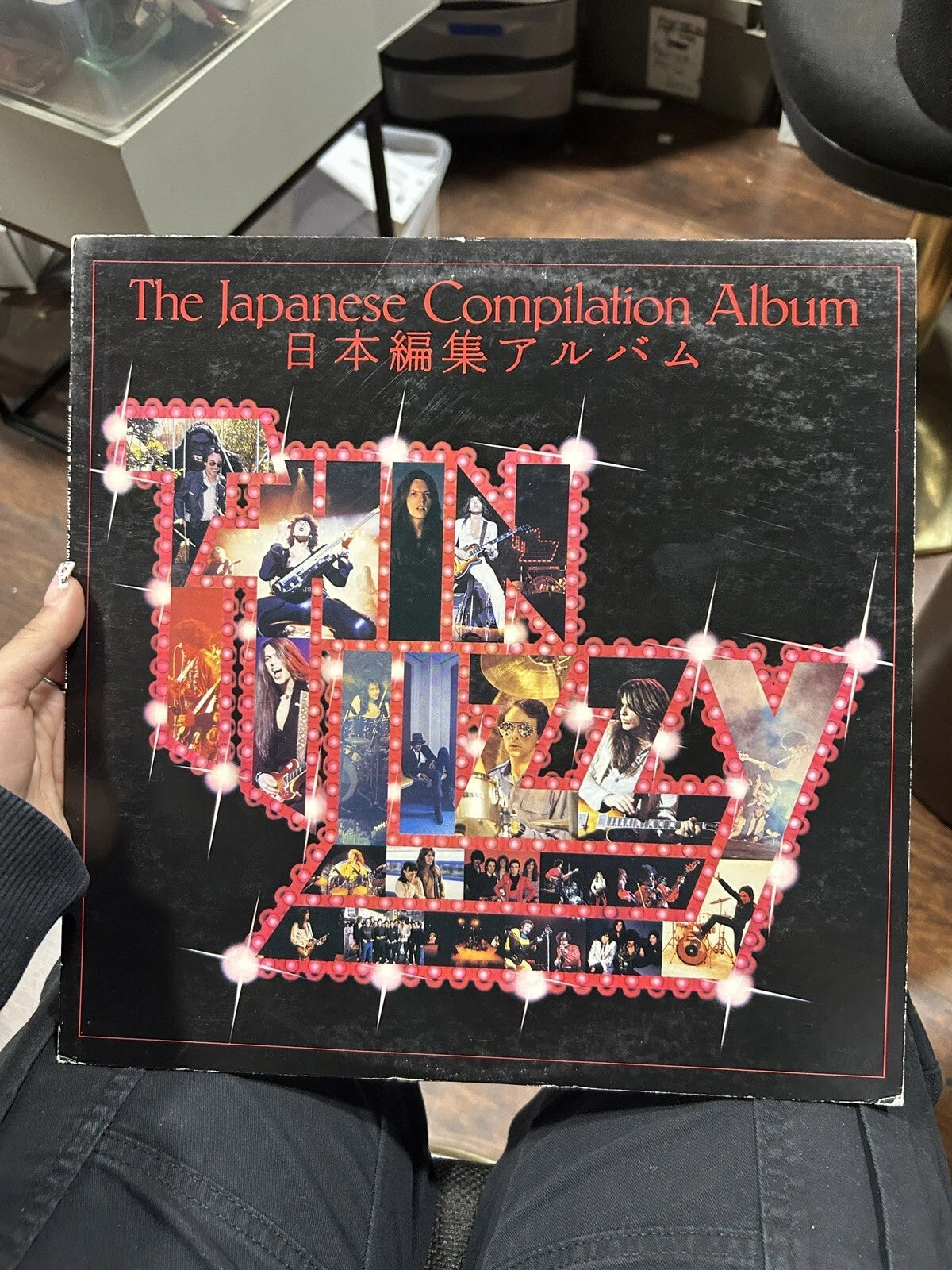 Thin Lizzy -The Japanese Compilation Album Japan LP OBI VINYL Vertigo RJ-7650