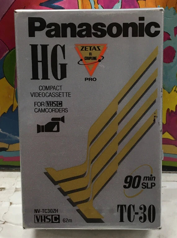 Panasonic HG TC-30 Sealed Tape VHS-C