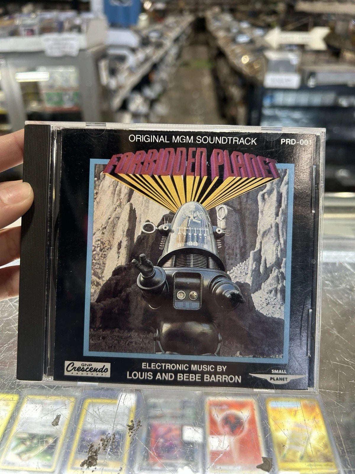 FORBIDDEN PLANET "Original Soundtrack" Louis & Bebe Barron SMALL PLANET ' CD