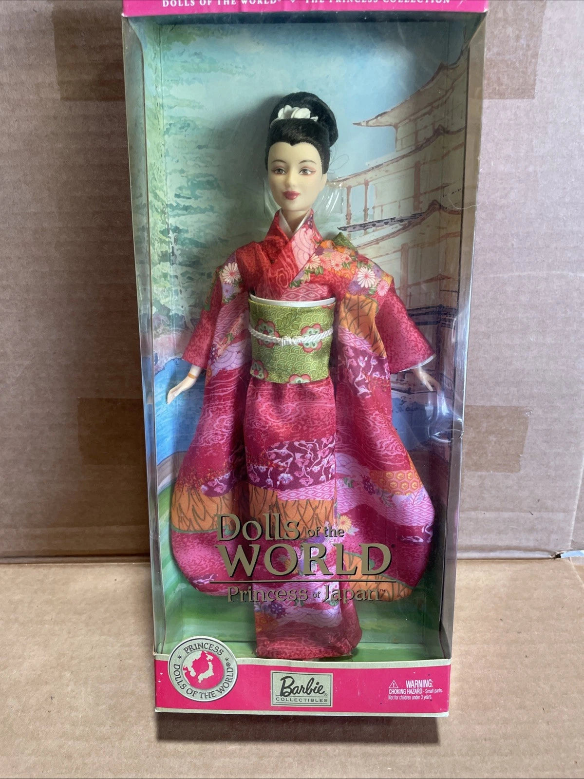 Barbie Doll Princess of Japan Dolls of the World 2003 Mattel B5731 NIB Kimono