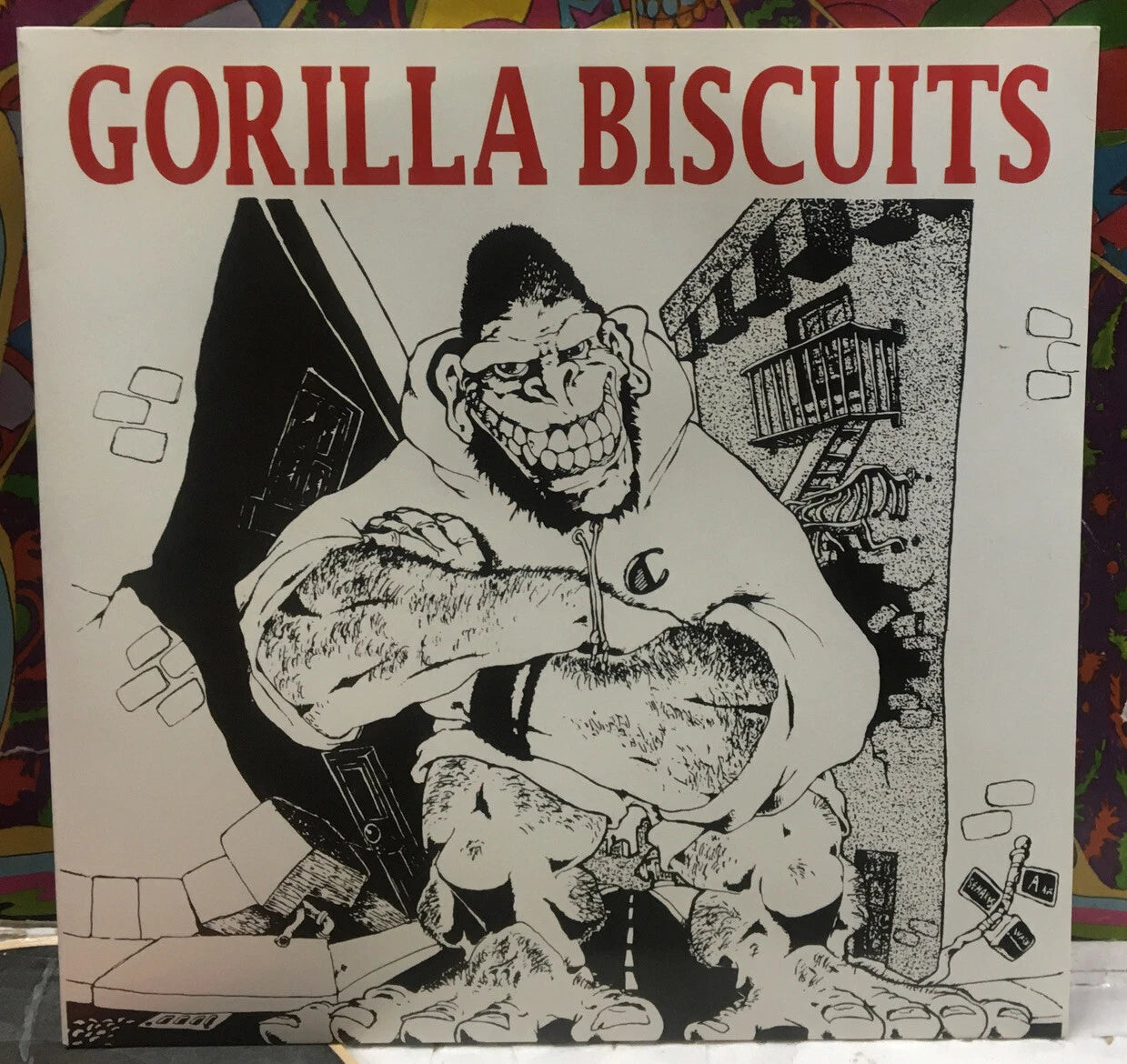 Gorilla Biscuits Self Titled Repress 7” w/Insert REVELATION:4