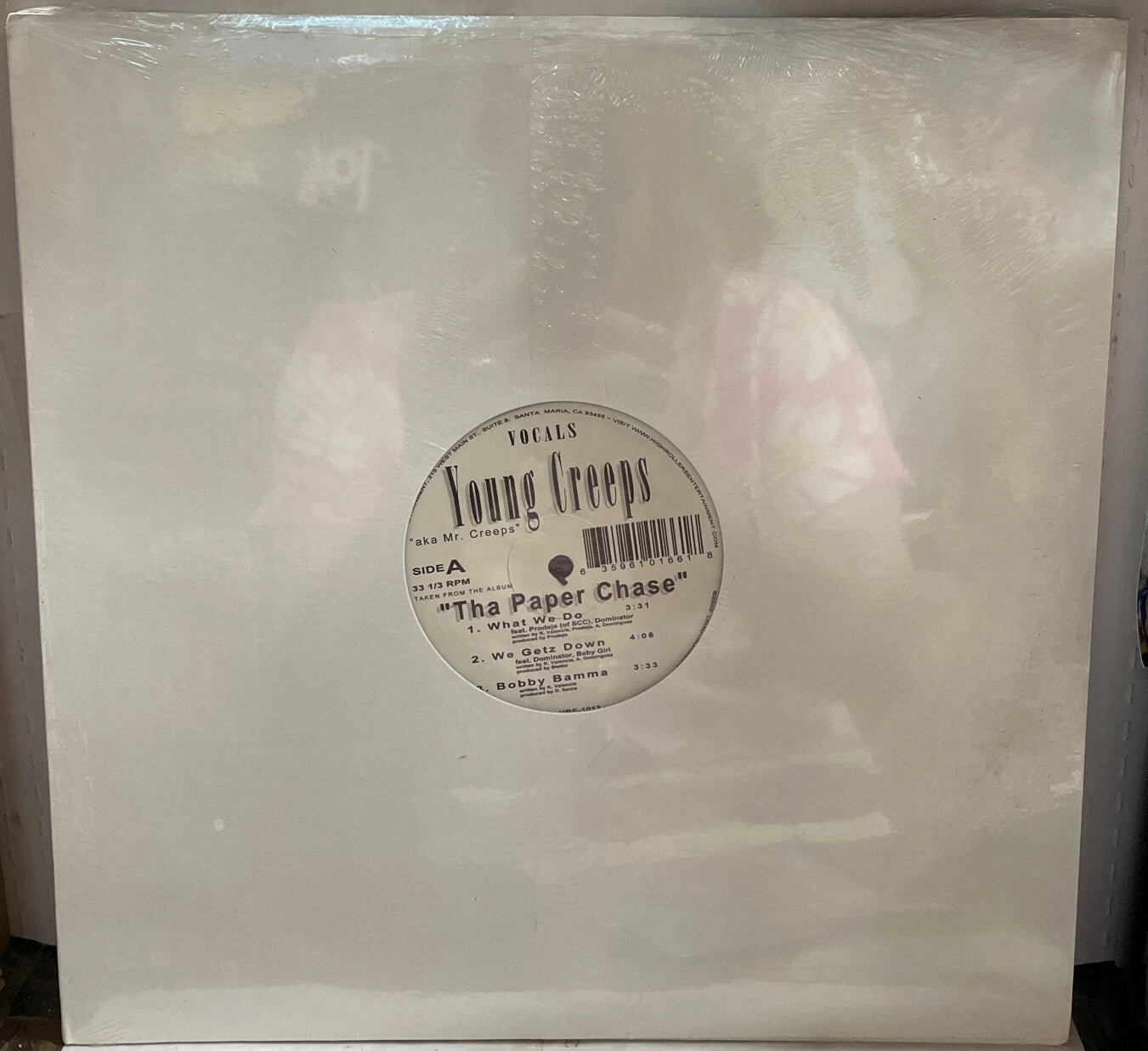 Young Creeps The Paper Chase Sealed 12” EP HRE-1013