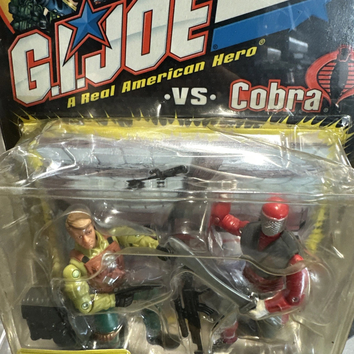 2002 Hasbro G.I. Joe SUREFIRE VS. COBRA SLICE w/ Bonus Pack
