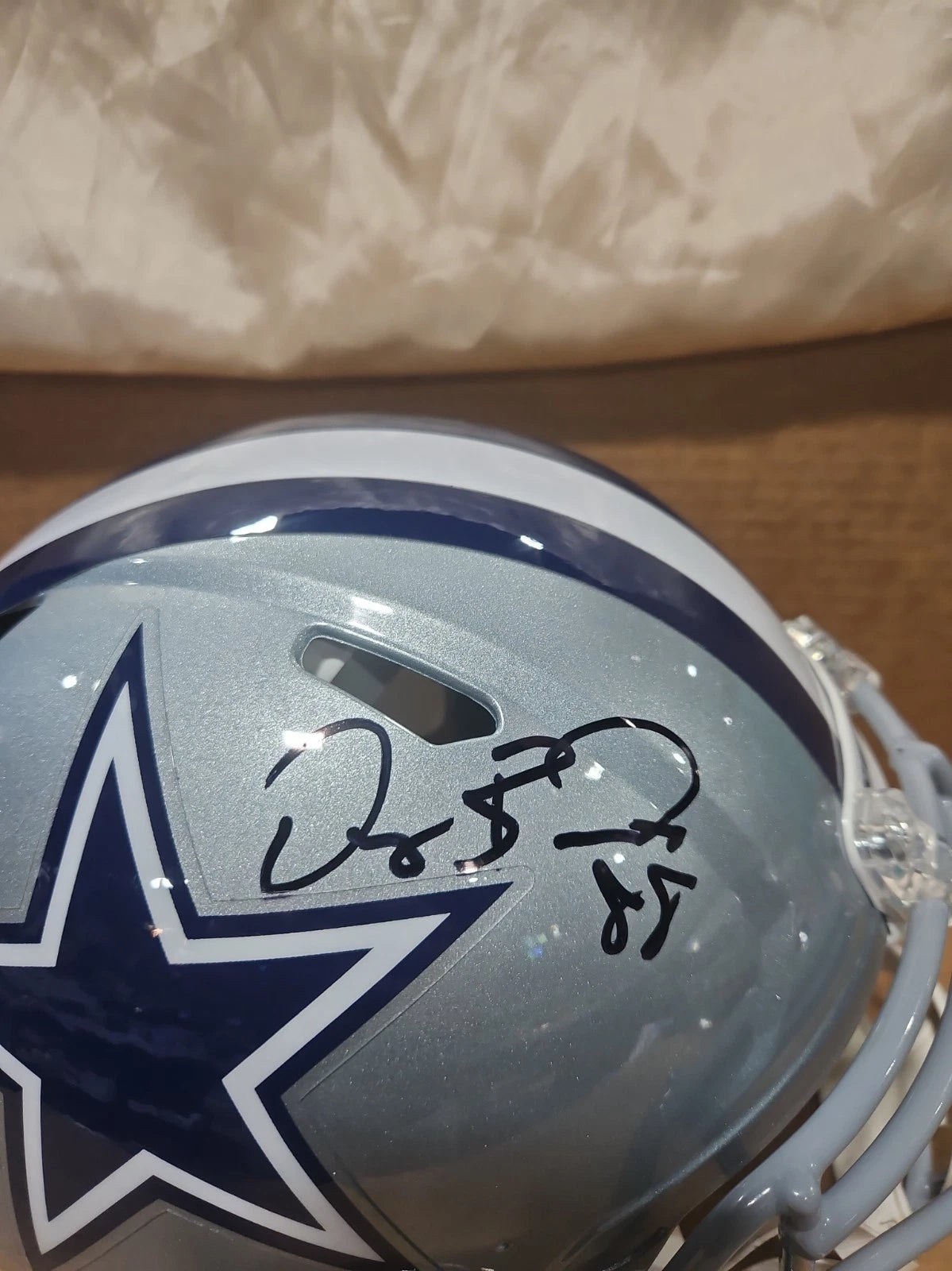 Dez Bryant Beckett Authentication Certification Verification Signed Helmet
