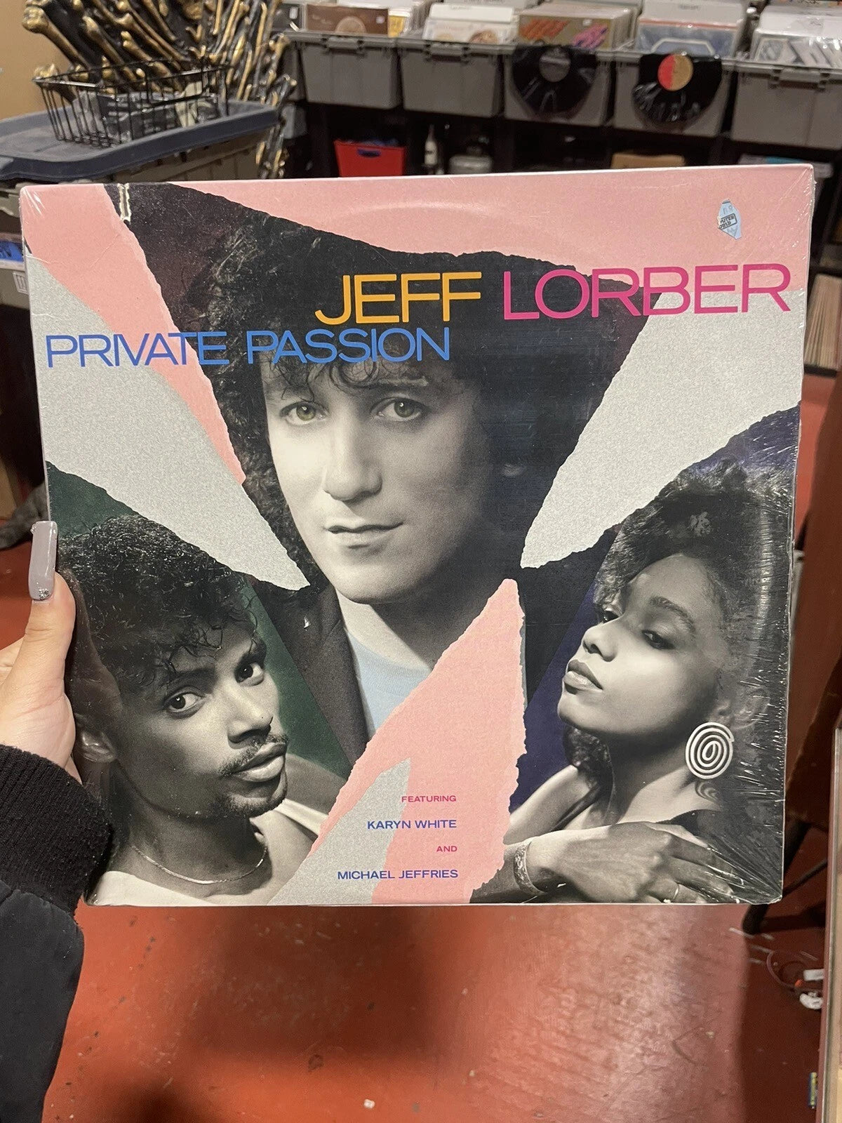 Jeff Lorber "Private Passion" Vinyl-LP Warner Bros. Record #W1-25492 sealed new