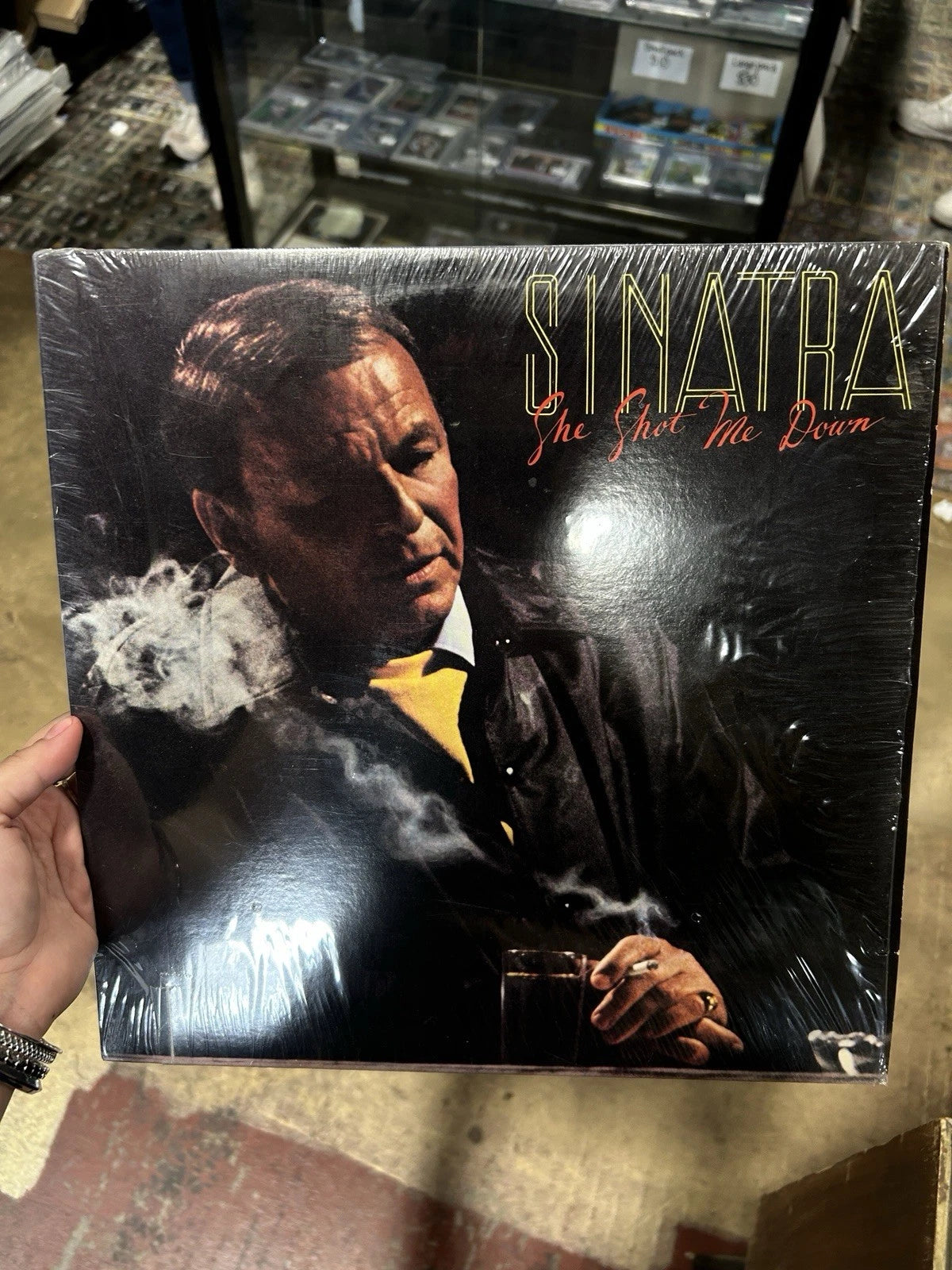 FRANK SINATRA "SHE SHOT ME DOWN" Reprise 2305 USED LP (excellent) Shrink