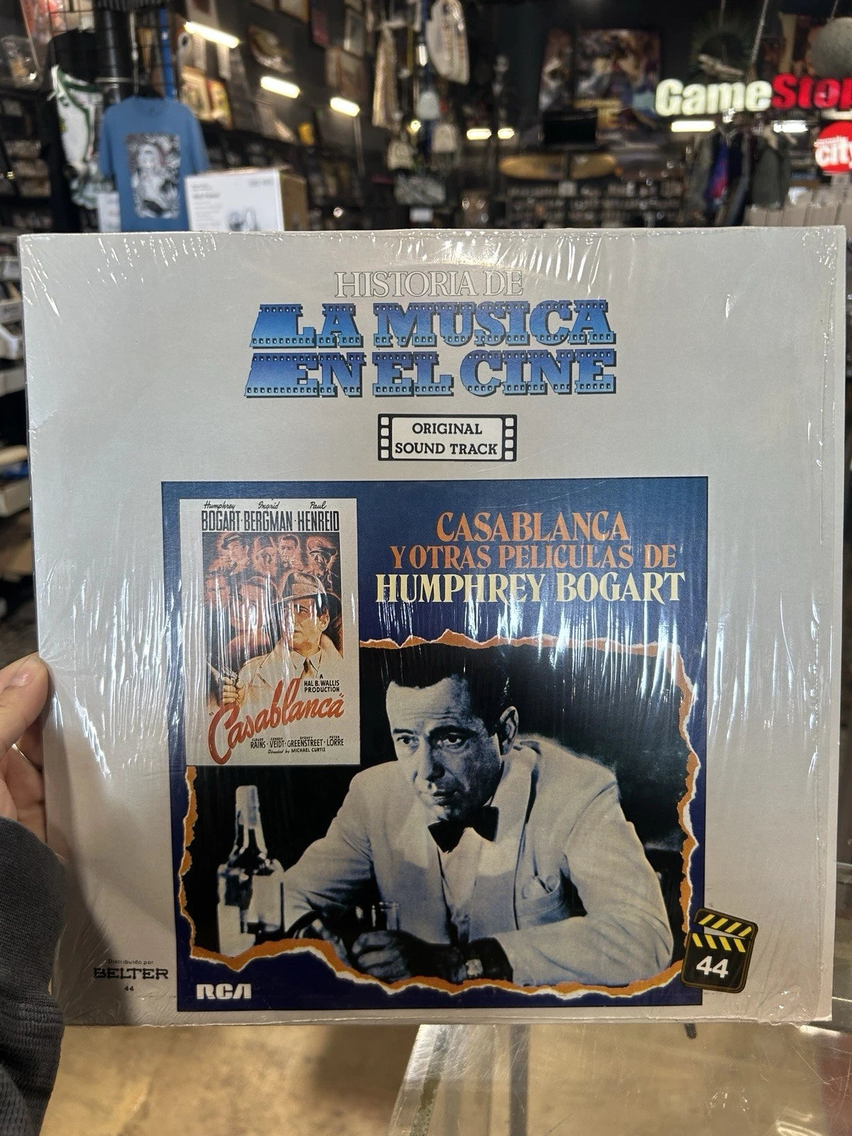 EXC LP~CASABLANCA~CLASSIC FILM SCORES FOR HUMPHREY BOGART~CHARLES GERHARDT Spain