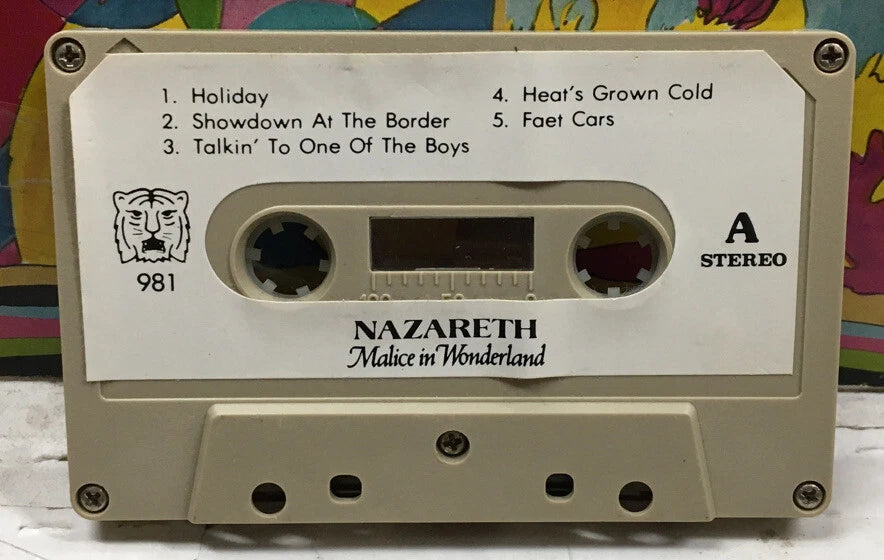 Nazareth Malice In Wonderland Import Cassette