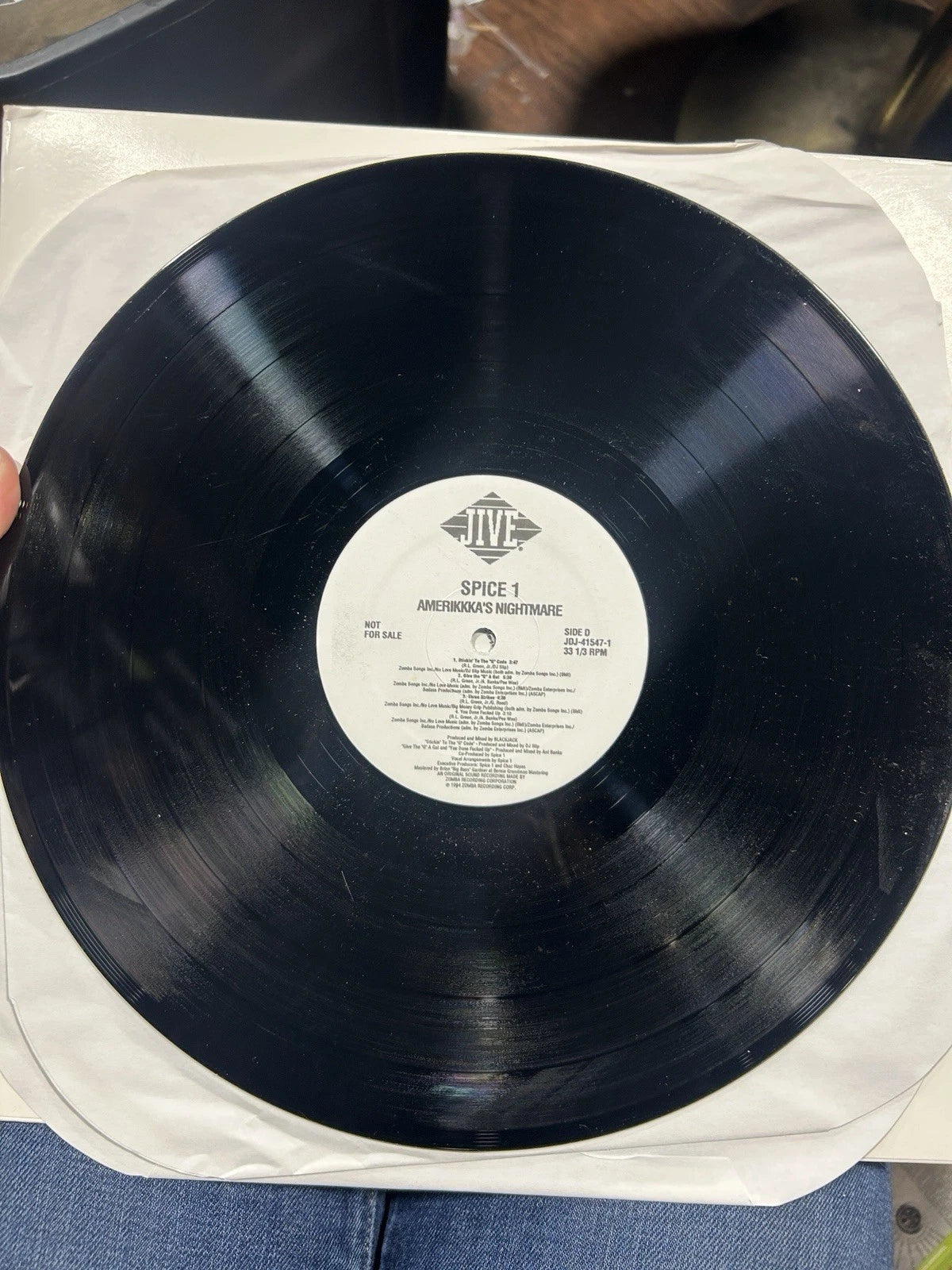 SPICE 1 - AMERIKKKA'S NIGHTMARE (VINYL 2LP) 1994 RARE E-40 + 2PAC + METHOD MAN