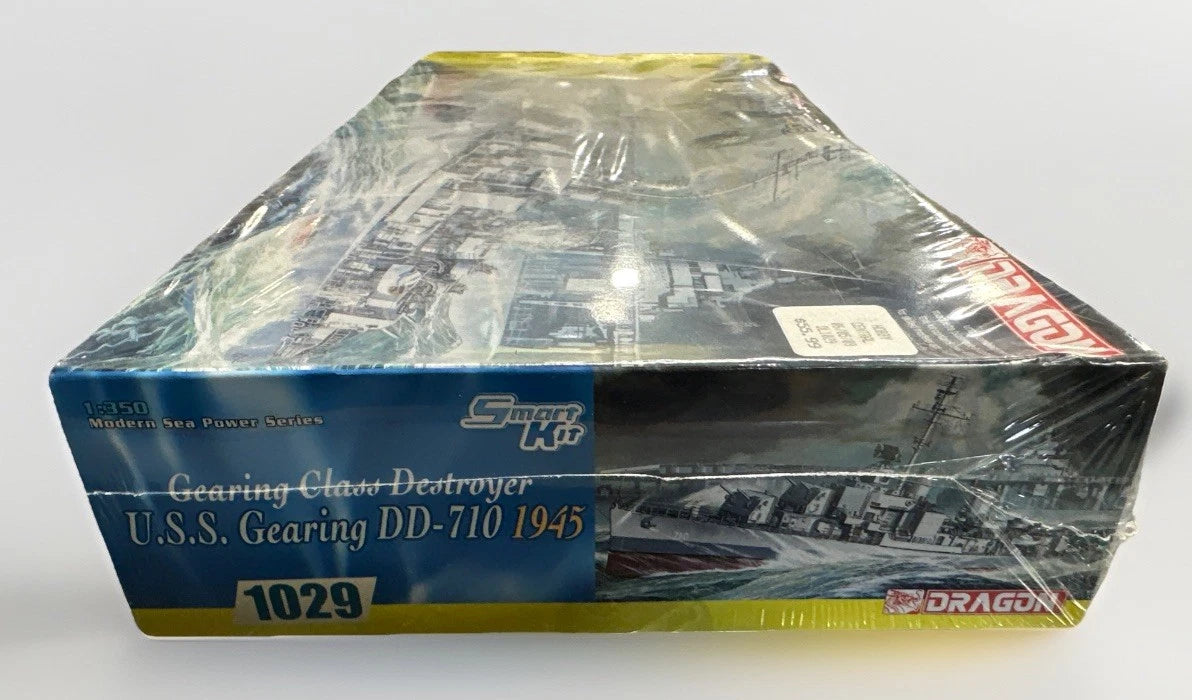 Dragon 1/350 Scale U.S.S. Gearing DD-710 1945 Destroyer Model Kit #1029 SEALED