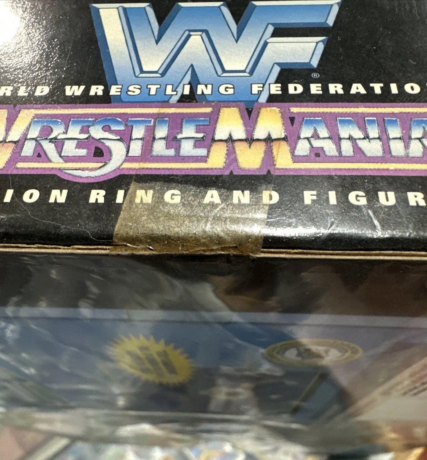 WWF/WWE Jakks Pacific 1997 Mini Wrestlemania Figures & Ring Set Vintage UNUSED