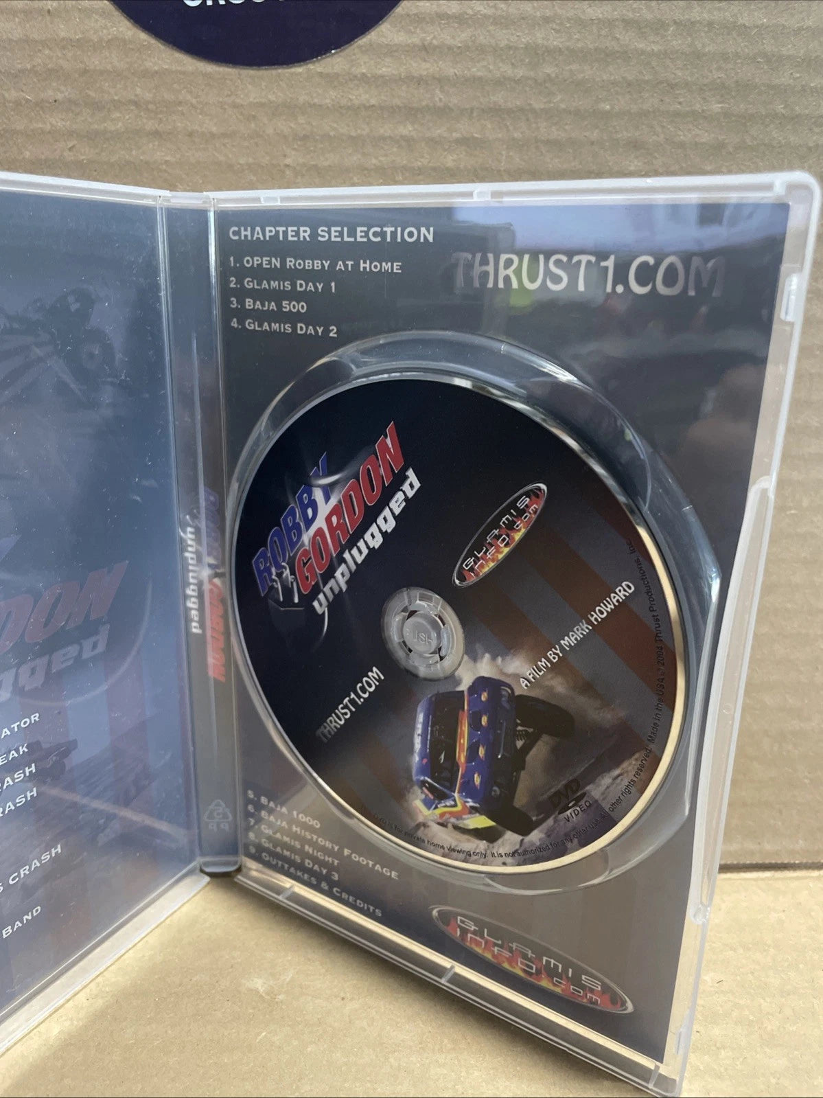 Robby Gordon Unplugged DVD Baja 500 1000 off road racing Cold Misguided Bleeders