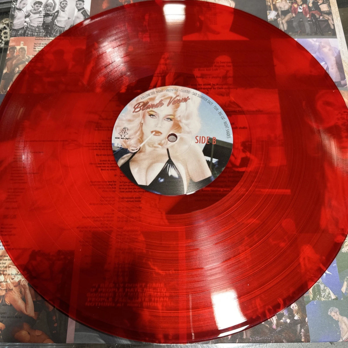 BRAND NEW Sam Quealy Blonde Venus Red vinyl LP - Sold Out