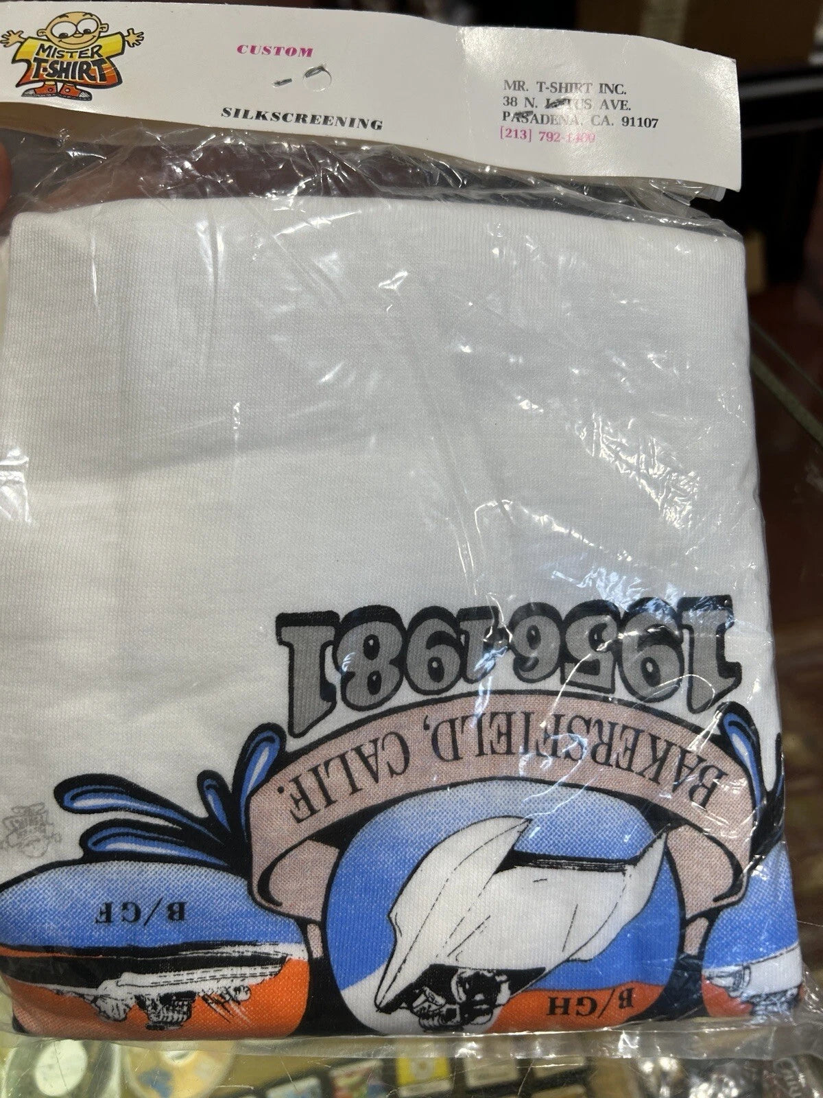 Mister T Shirt Rare New Sealed Made in Pasadena 25th Anniversary KCBC 1970’s
