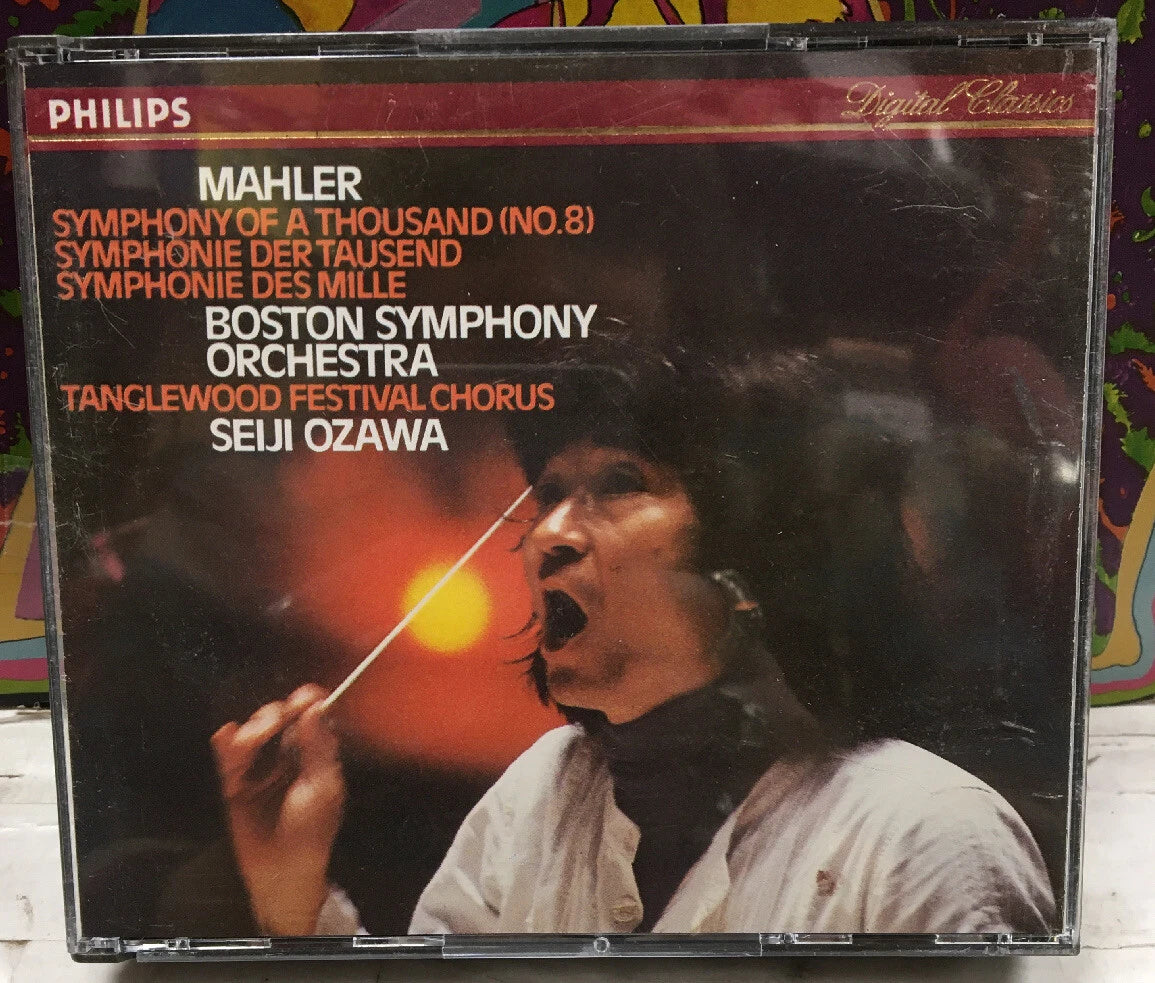 Mahler Boston Symphony Orchestra Symphony Of A Thousand Import CD Set
