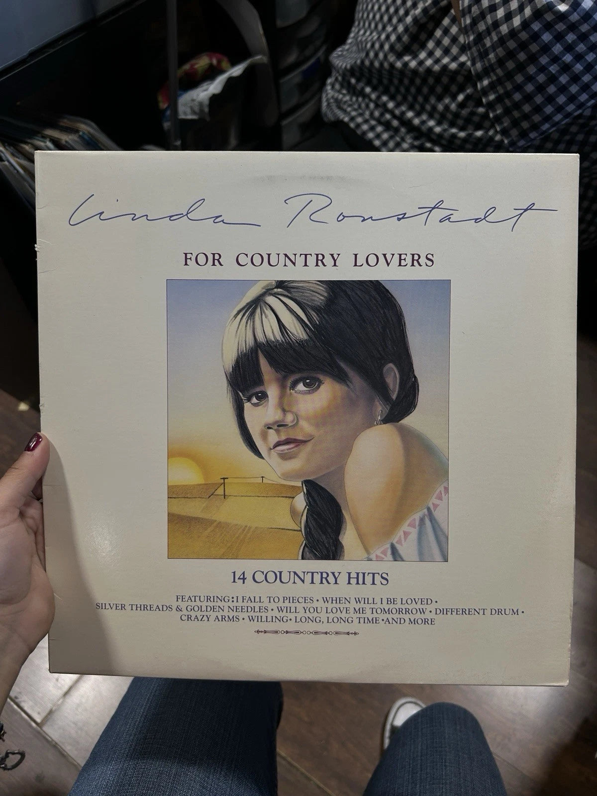 Linda Ronstadt Lp For Country Lovers On Capitol - Vg++ / Vg++