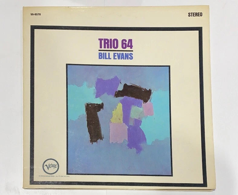 BILL EVANS: Trio 64 US Verve Stereo V6-8578 Jazz LP vg+ Vinyl Paul Motion