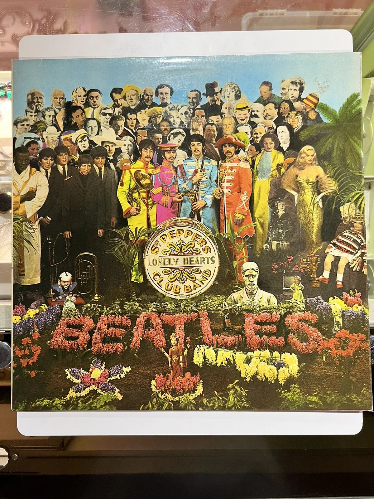 THE BEATLES - Sgt Peppers Lonely Hearts BAnd LP Vinyl VG+/VG+ Import UK
