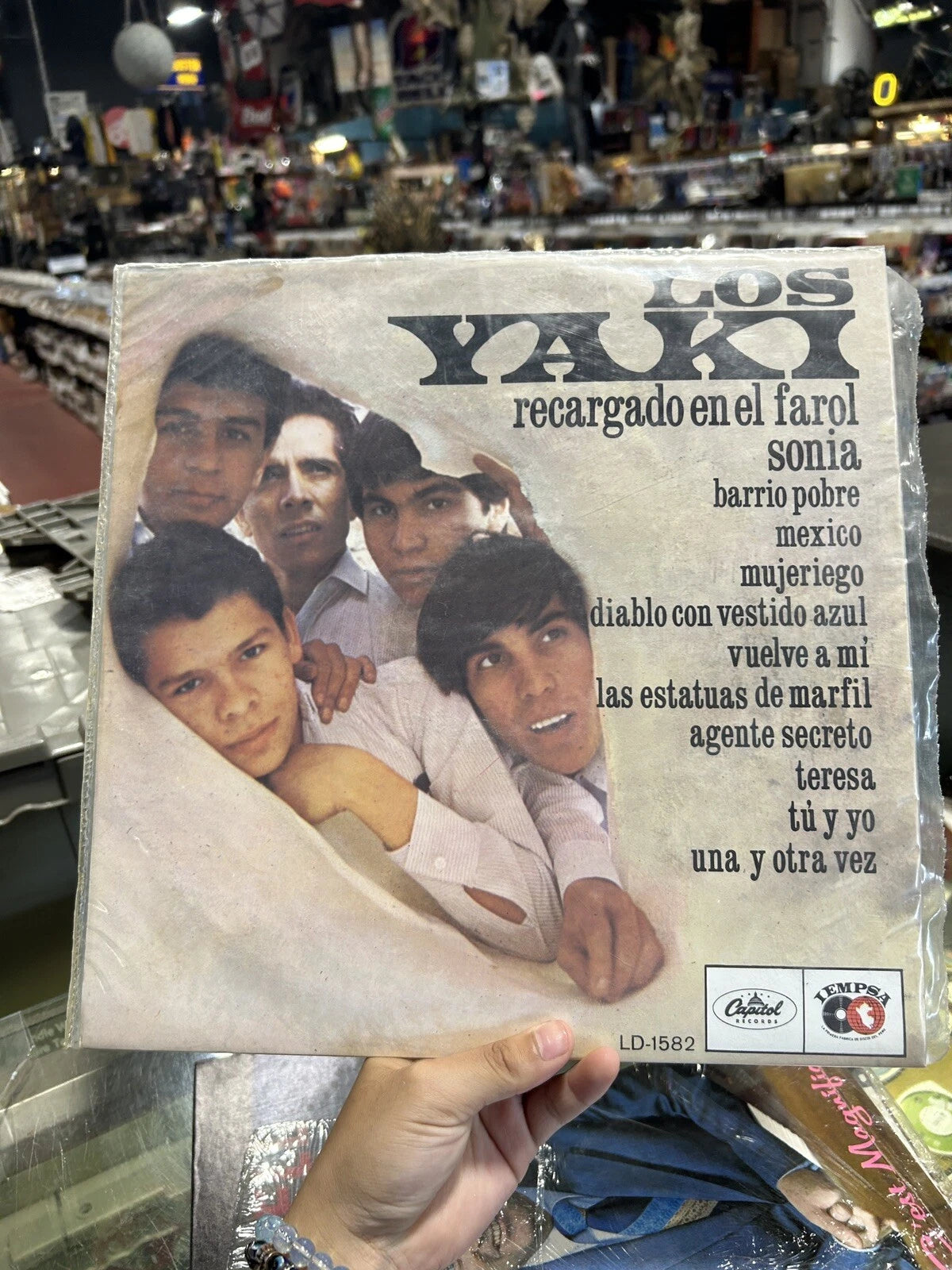 LOS YAKI "ST AKA VOLUME TWO " VERY RARE PERUVIAN GARAGE BEAT VINYL