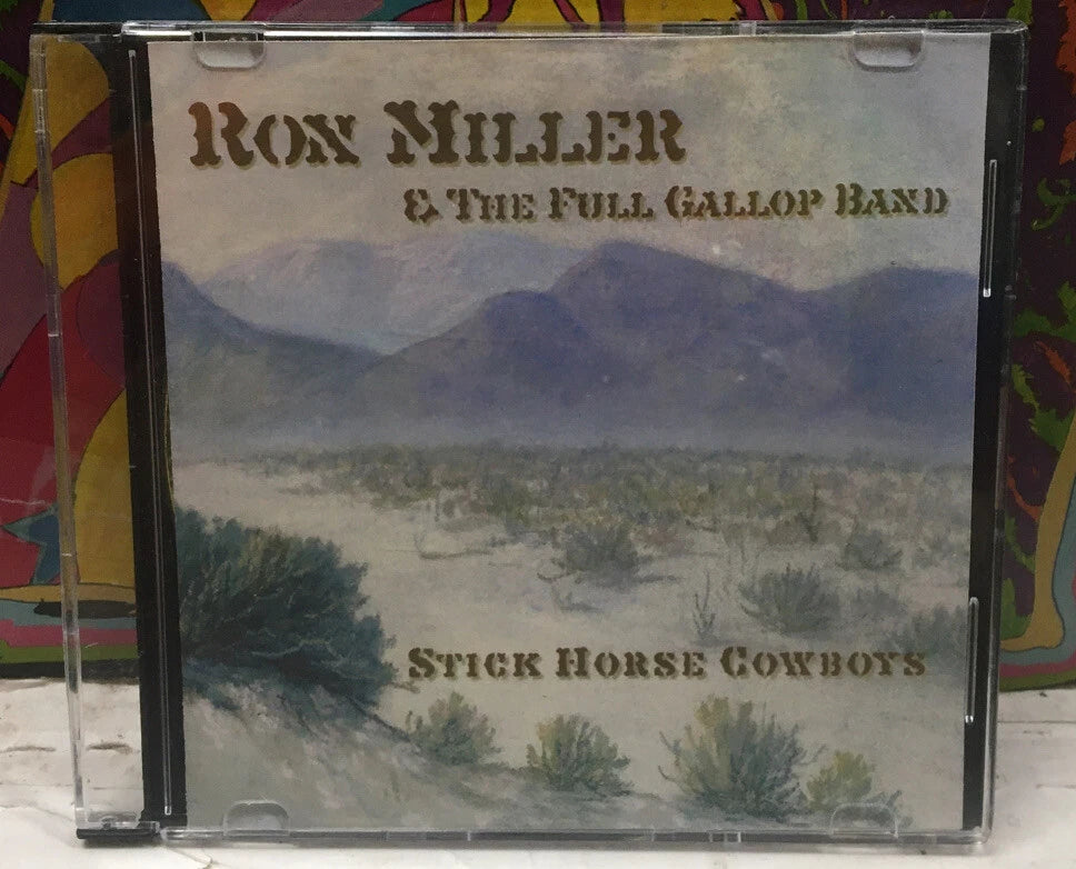 Ron Miller & The Full Gallop Band Stick Horse Cowboys Autographed CD