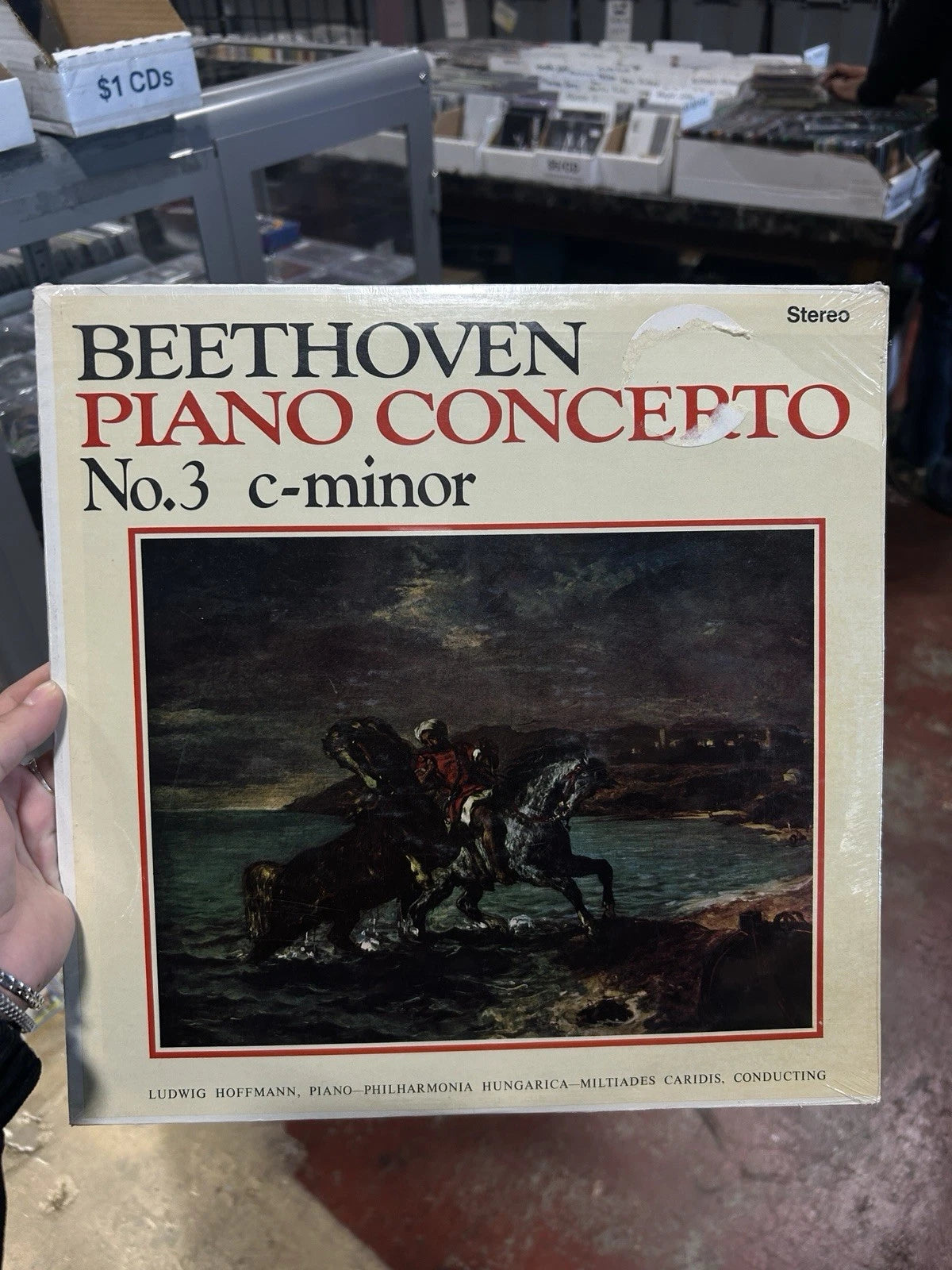 BEETHOVEN Piano Concerto No. 3 LP Alshire Recs ASC-817 new sealed