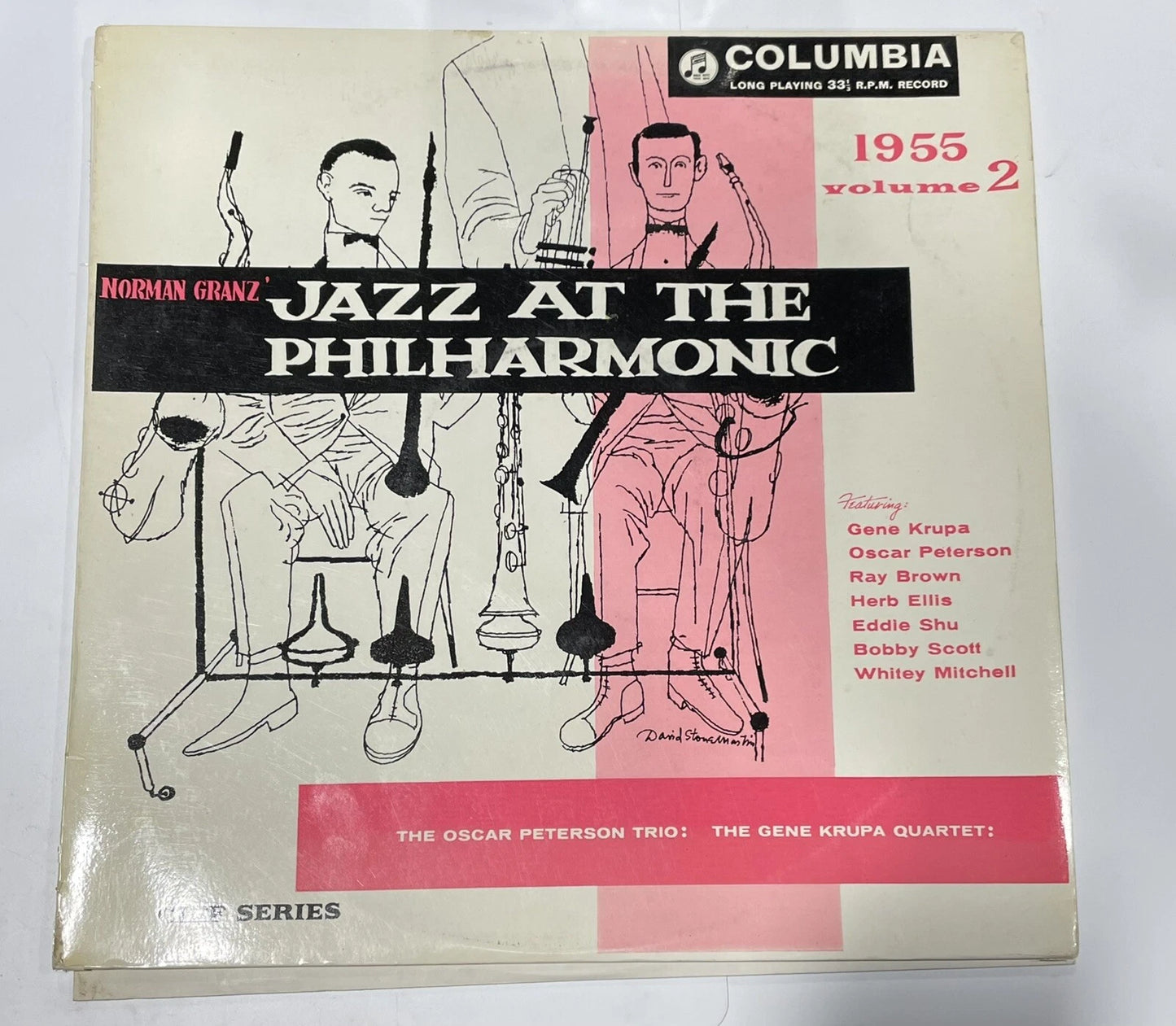 GRANZ / DSM jazz at philharmonic 1955 vol 2 ( jazz ) columbia 10079 uk